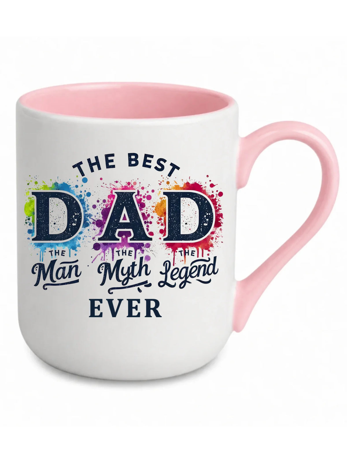 The best dad ever | Kubek elegant prezent dla taty DT74