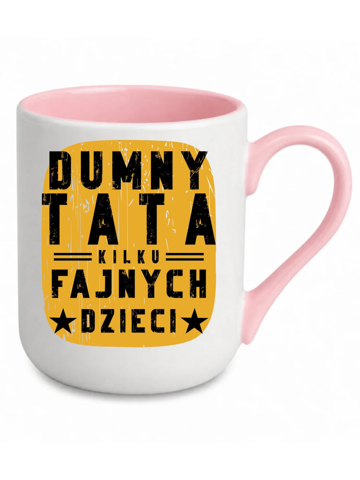Dumny tata kilku fajnych dzieci | Kubek elegant dla taty DT60