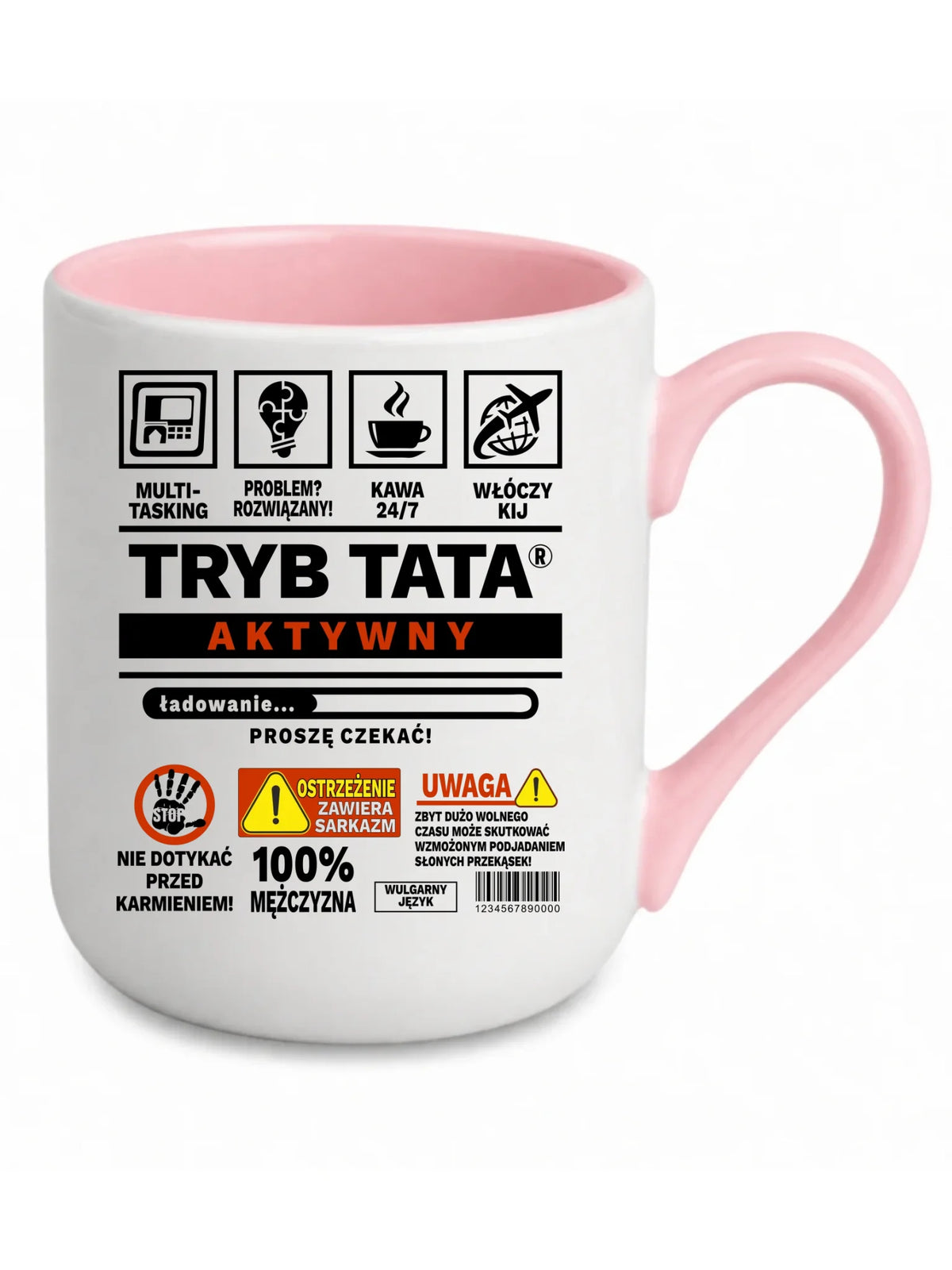 Tryb tata aktywny | Kubek elegant na prezent DT51