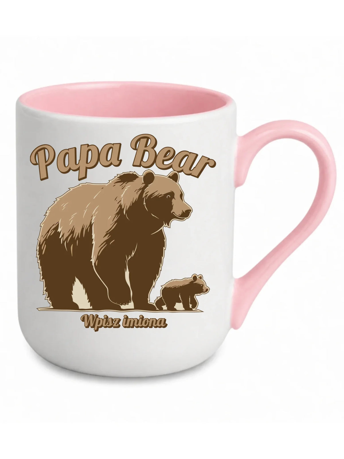 Papa Bear imiona | Kubek elegant dla taty DT50