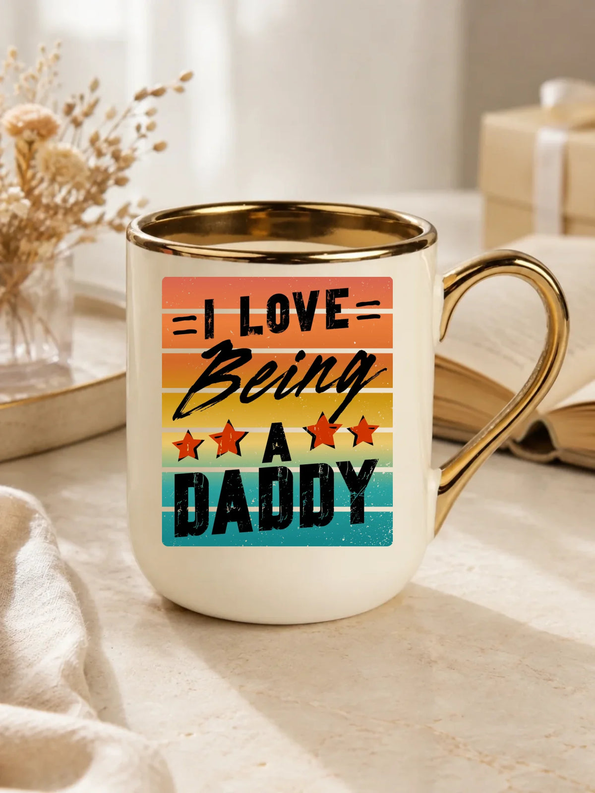 I love being a daddy | Kubek elegant z napisem dla taty DT76