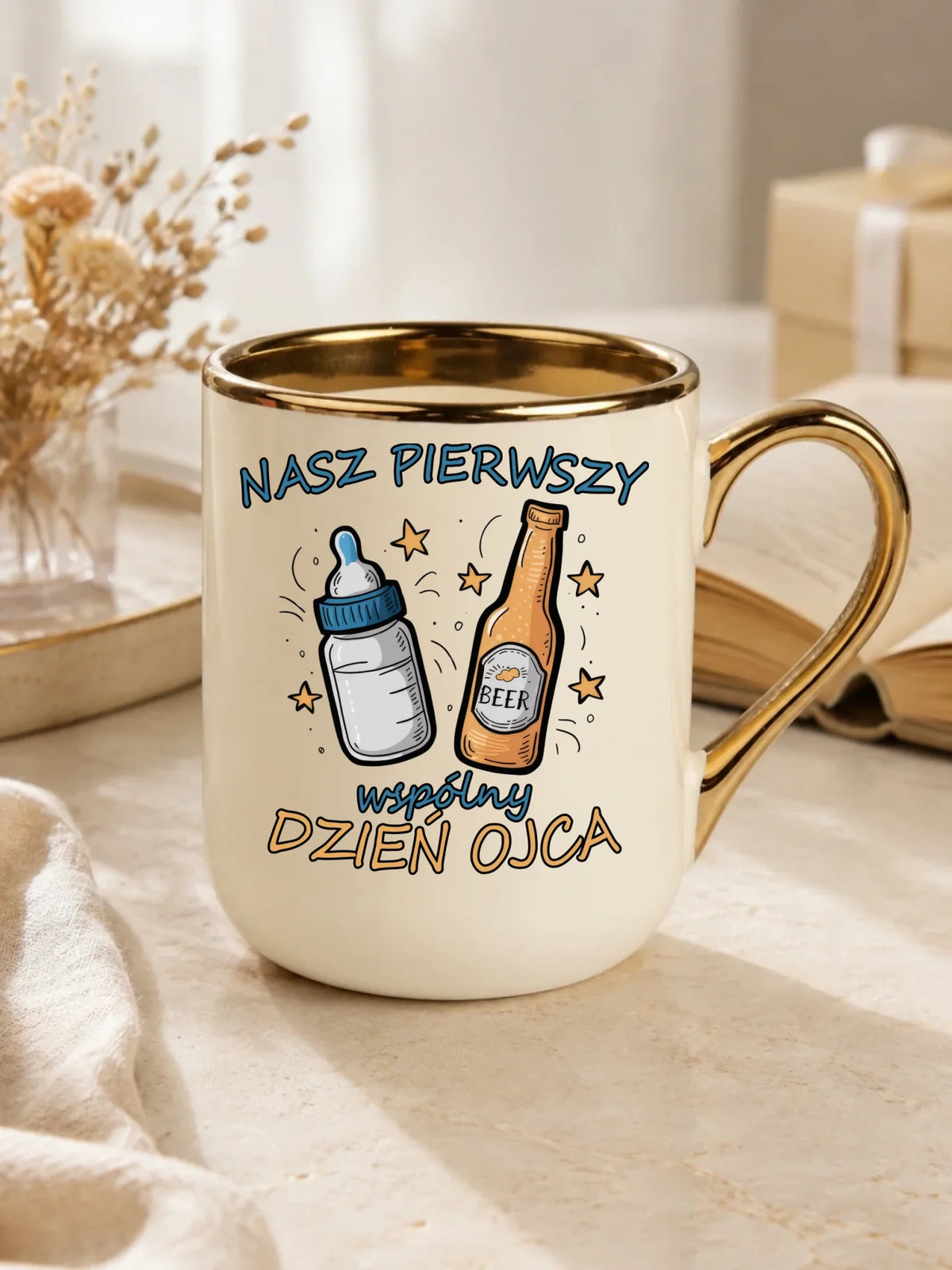 Nasz pierwszy Dzień Ojca | Kubek elegant prezent dla taty DT68