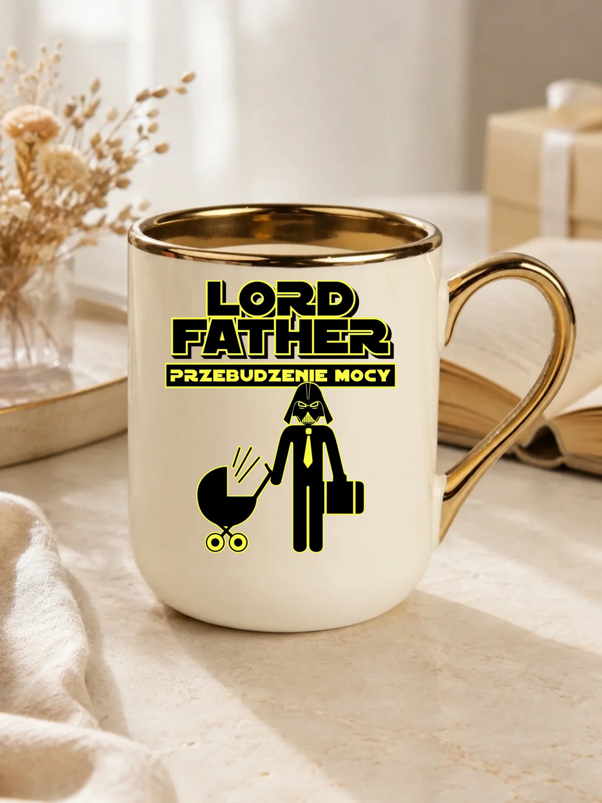 Lord Father przebudzenie mocy | Kubek elegant dla taty DT64