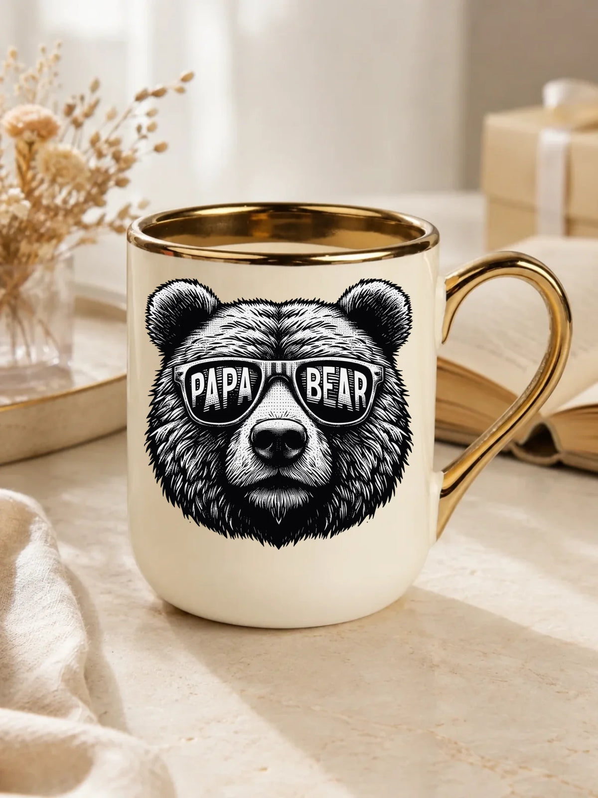 Papa bear | Kubek elegant dla taty DT62