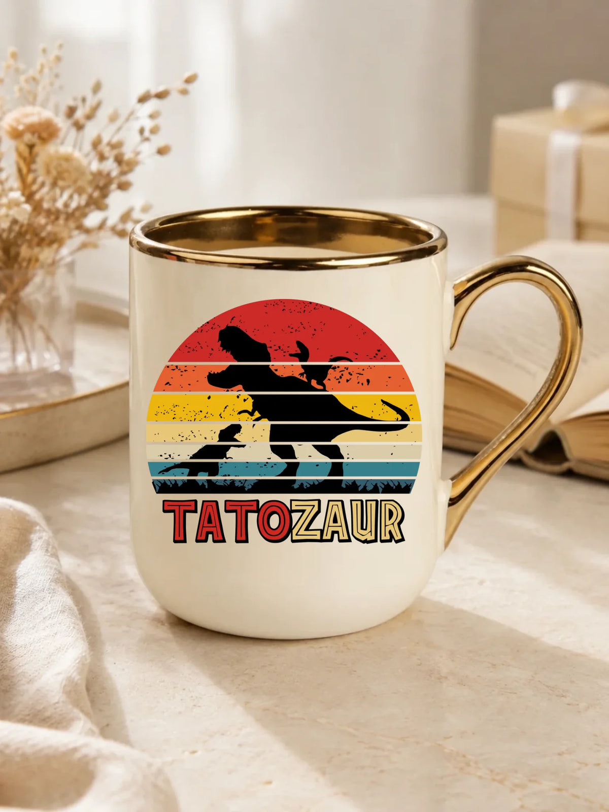 Tatozaur | Kubek elegant dla taty DT52