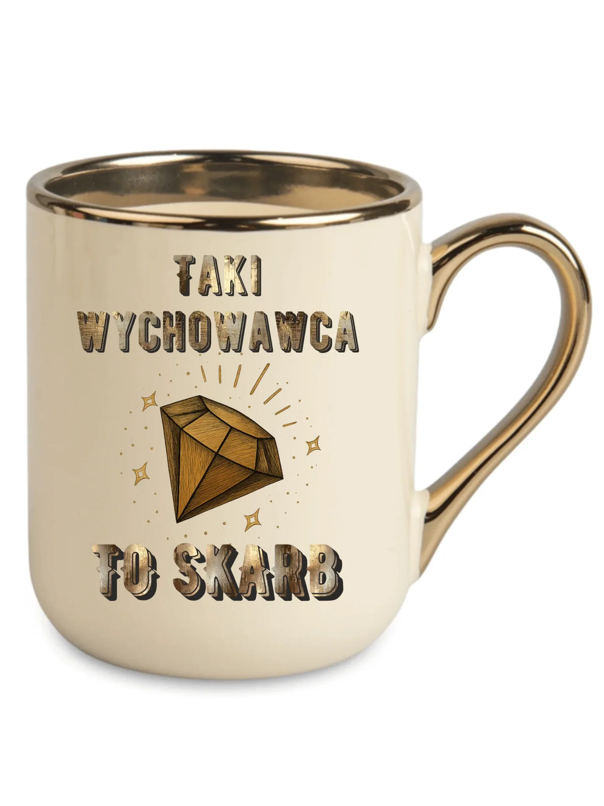 Taki wychowawca to skarb | Kubek elegant dla wychowawcy N86