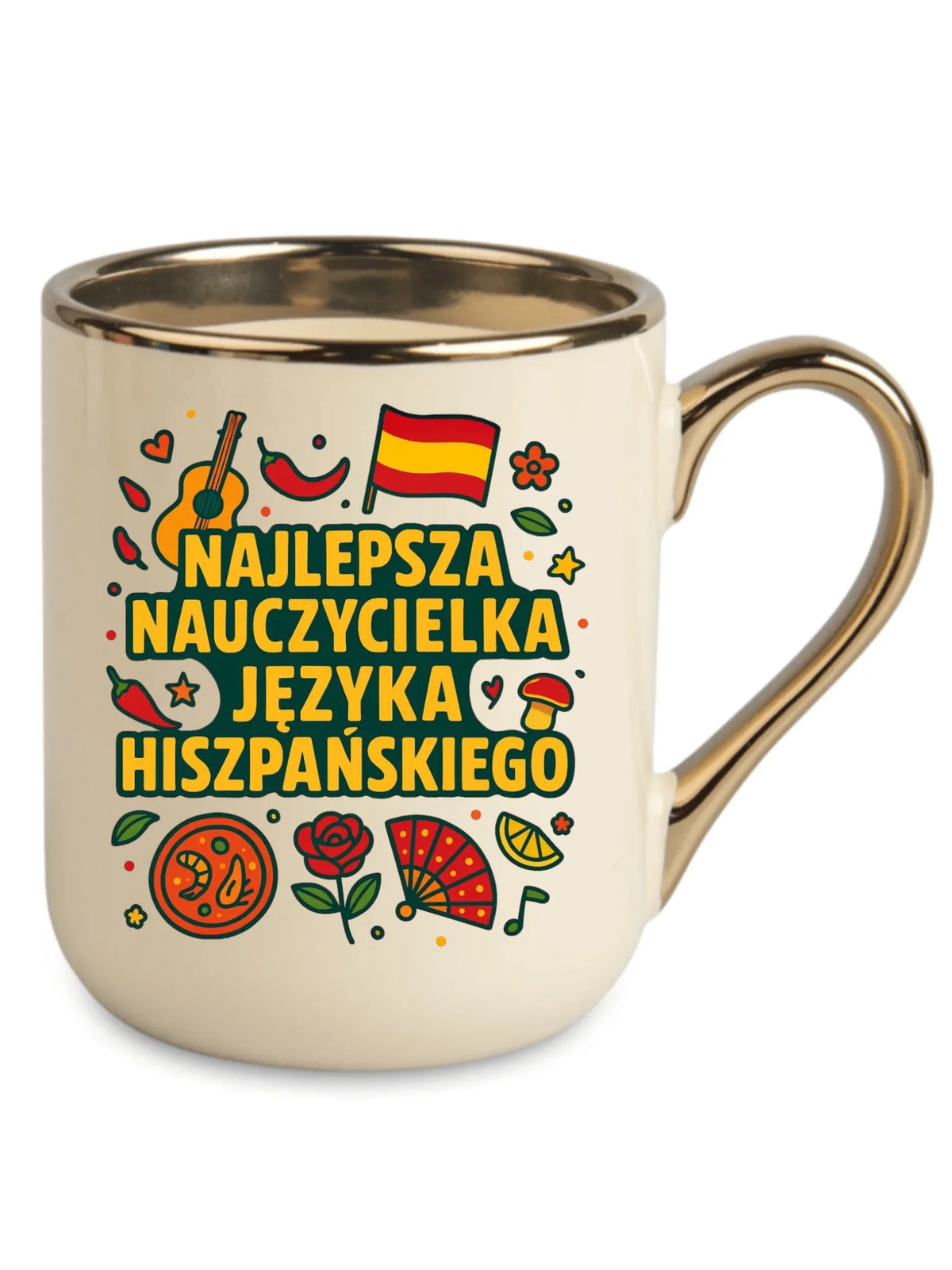 Nauczycielka języka hiszpańskiego | Kubek elegant na prezent N55