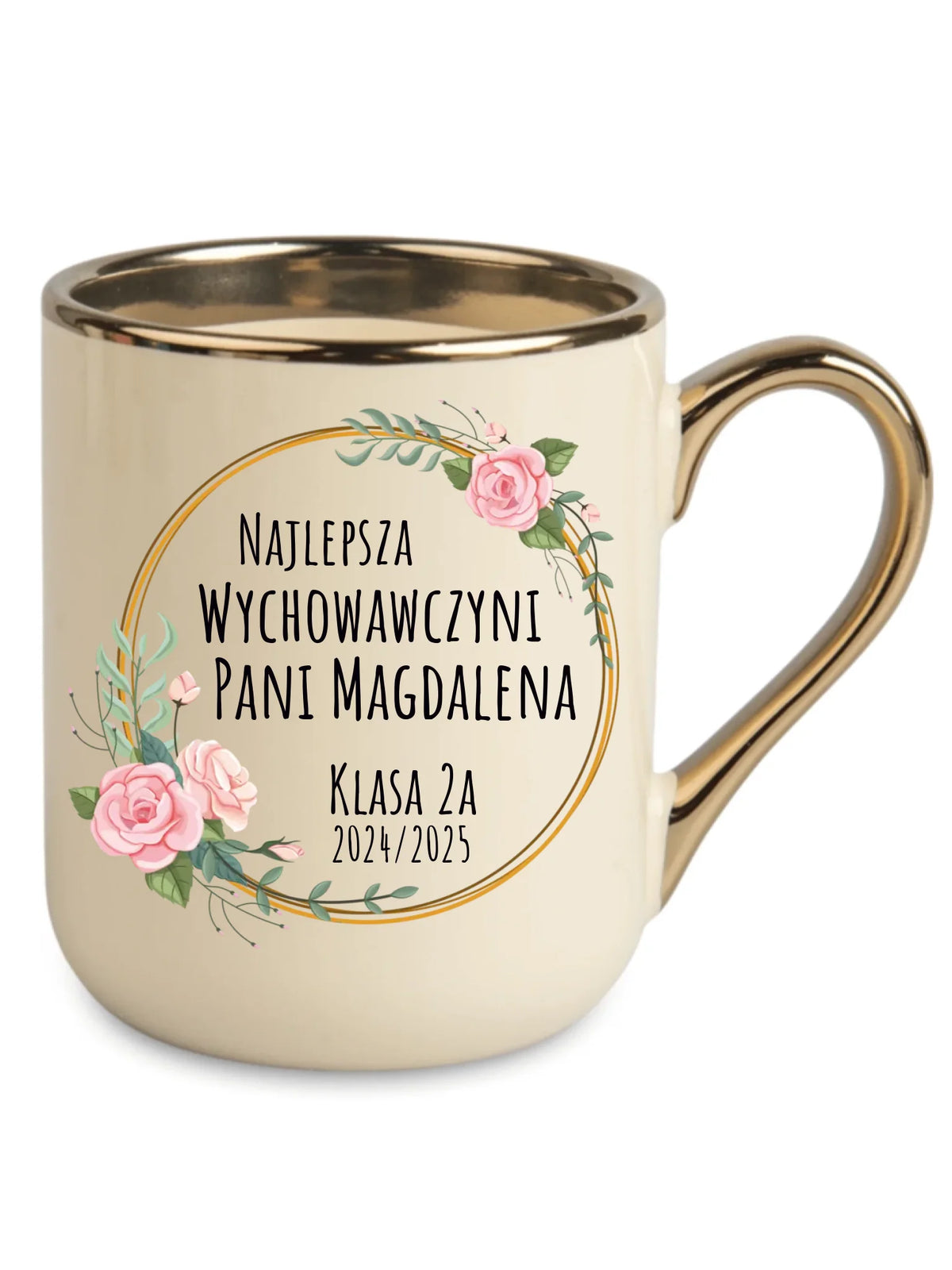 Prezent dla Wychowawczyni | Kubek elegant dla nauczyciela N02