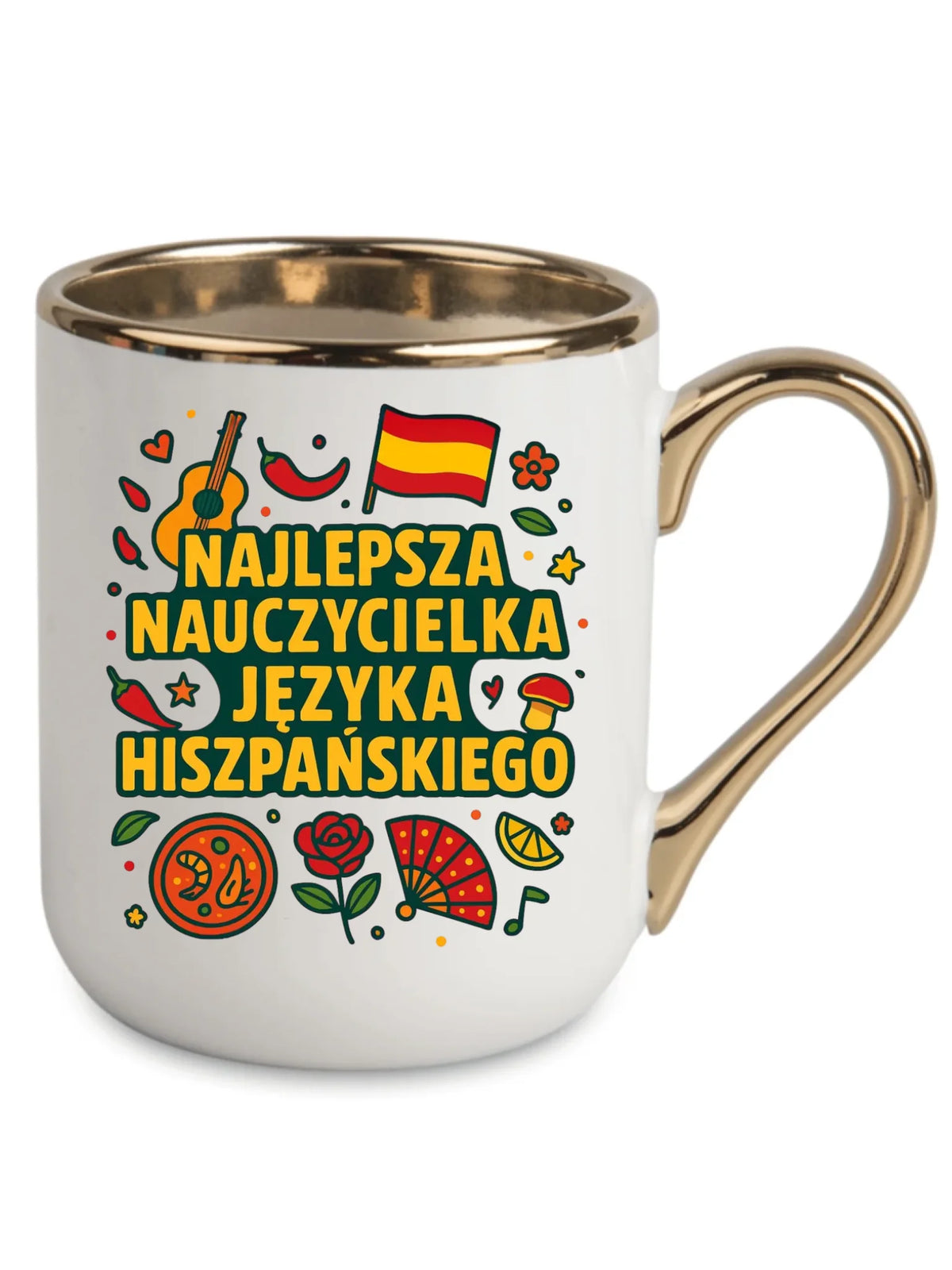 Nauczycielka języka hiszpańskiego | Kubek elegant na prezent N55