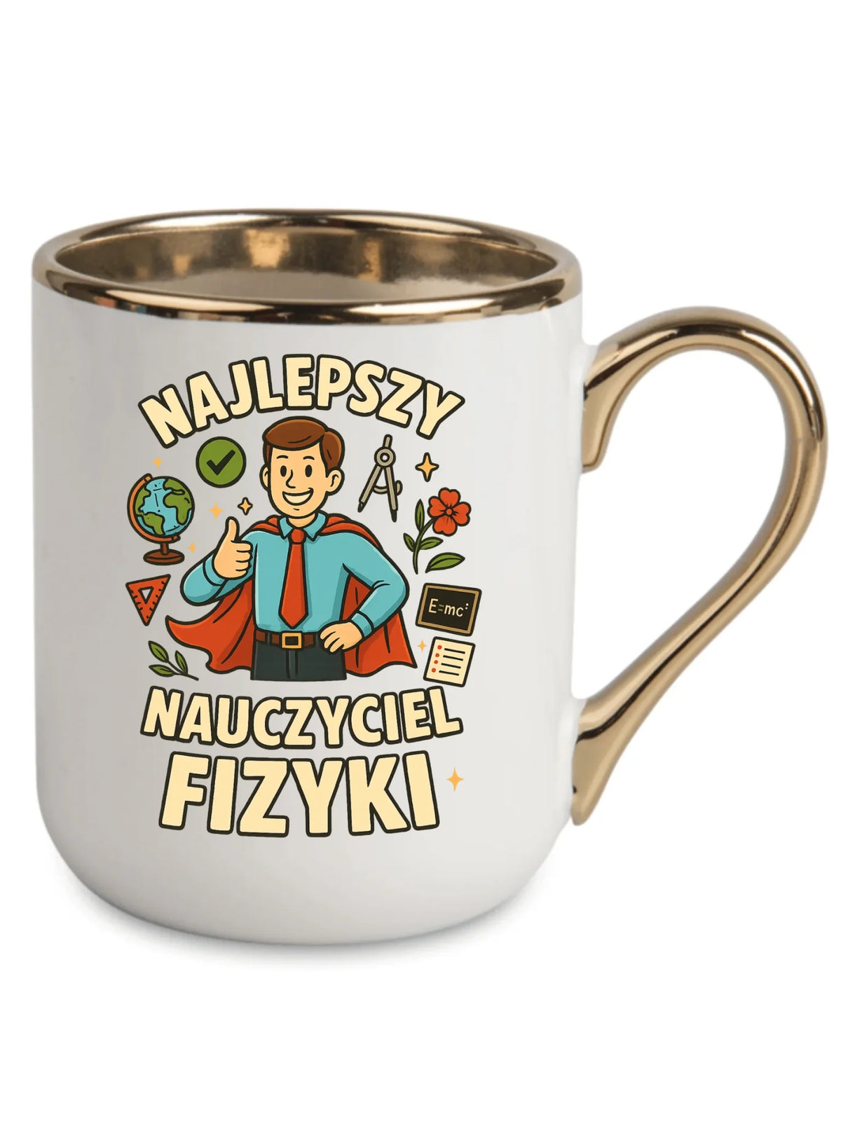 Najlepszy nauczyciel fizyki | Kubek elegant na prezent N22