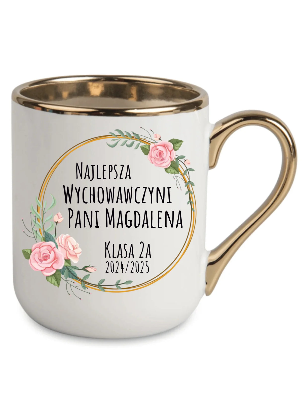 Prezent dla Wychowawczyni | Kubek elegant dla nauczyciela N02