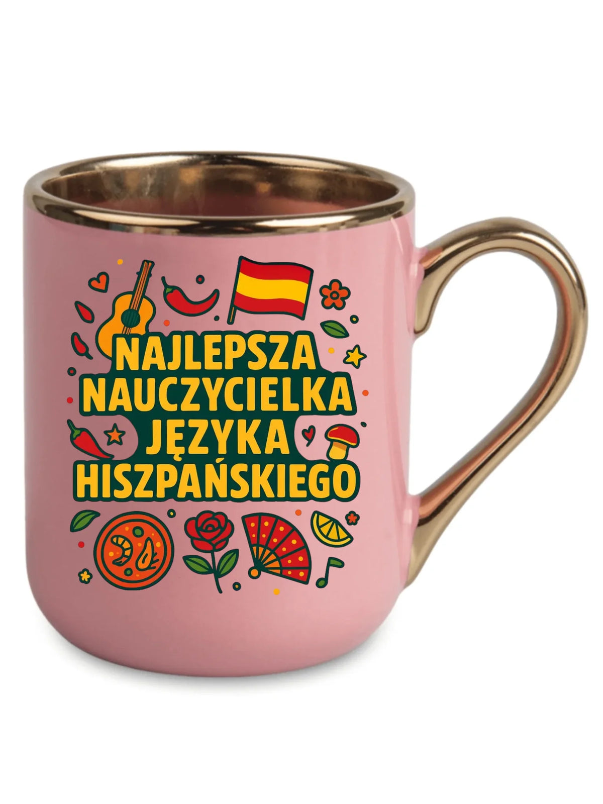 Nauczycielka języka hiszpańskiego | Kubek elegant na prezent N55