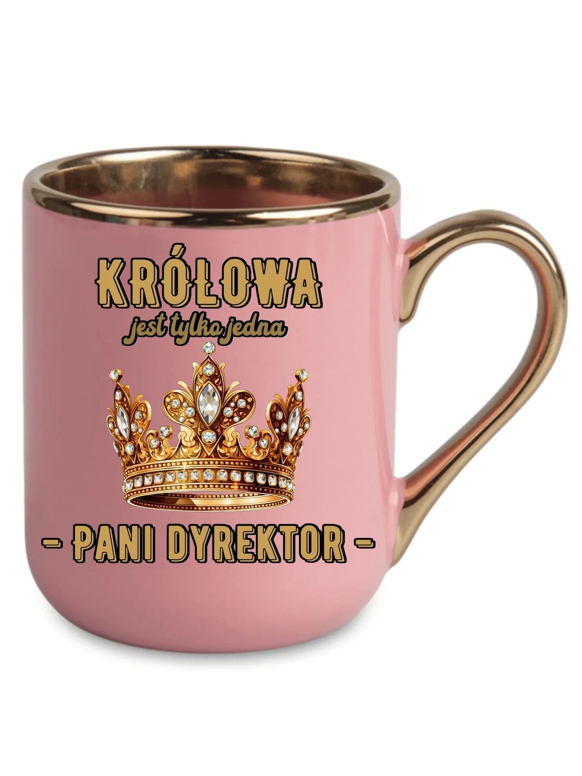 Królowa jest tylko jedna | Kubek elegant prezent dla dyrektorki szkoły N78