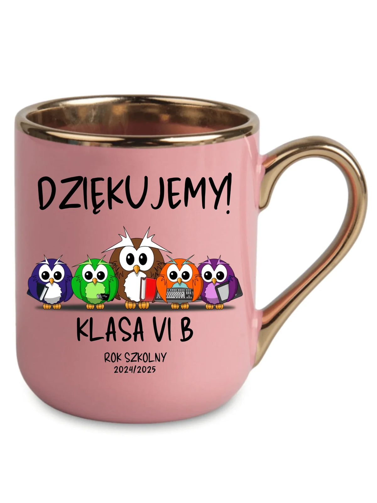 Dziękujemy | Kubek elegant z podziękowaniem dla nauczyciela na prezent N04