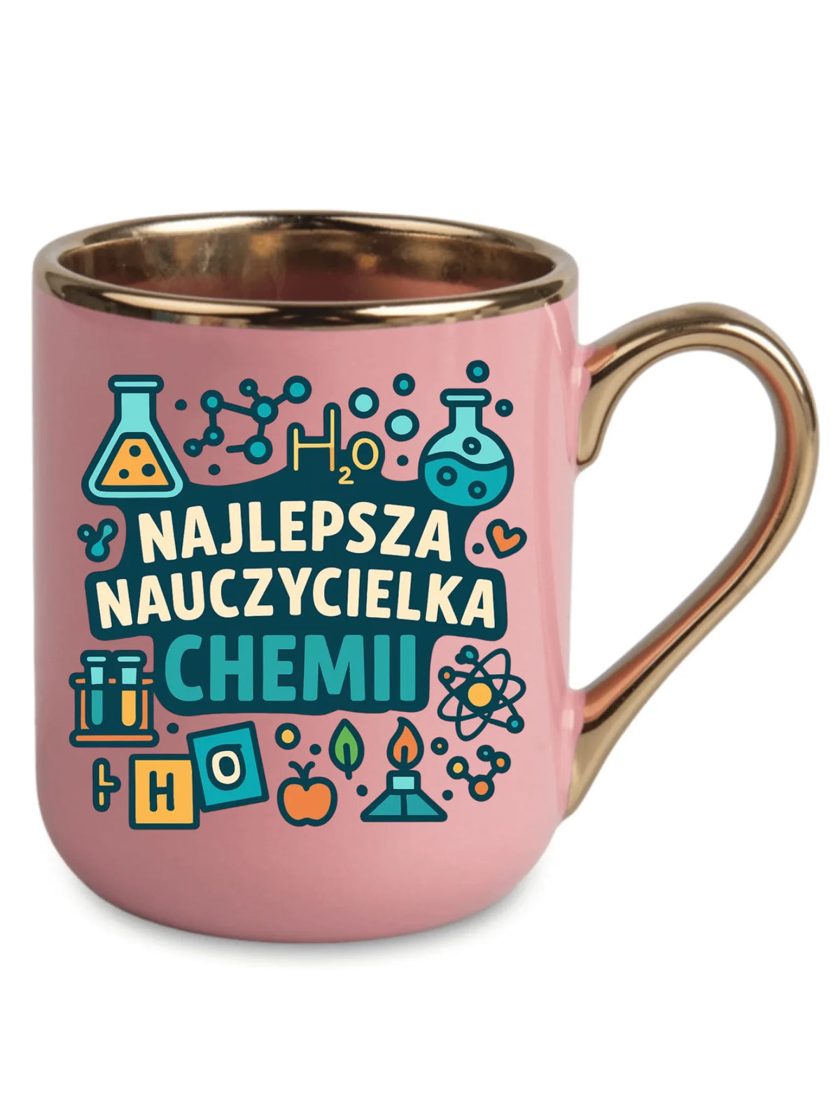 Najlepsza nauczycielka chemii | Kubek elegant prezent dla nauczycielki N44