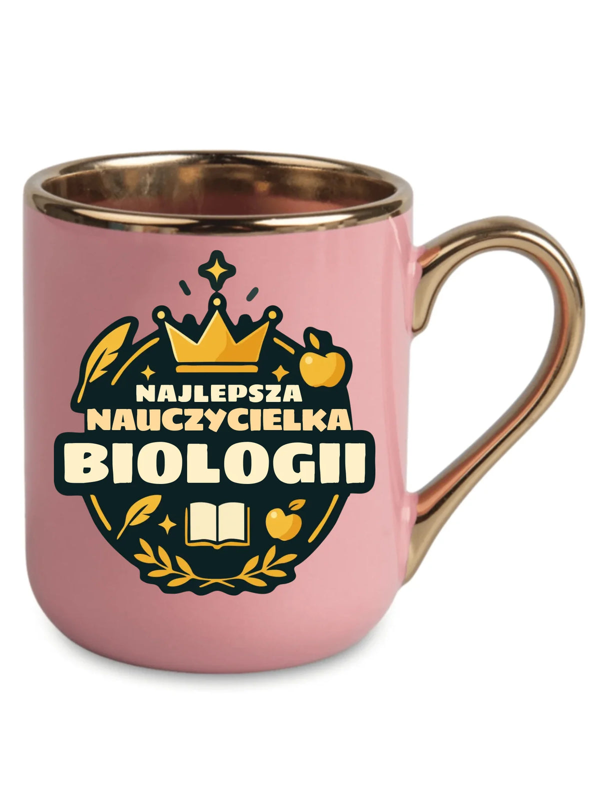Najlepsza nauczycielka biologii | Kubek elegant prezent dla nauczycielki N39
