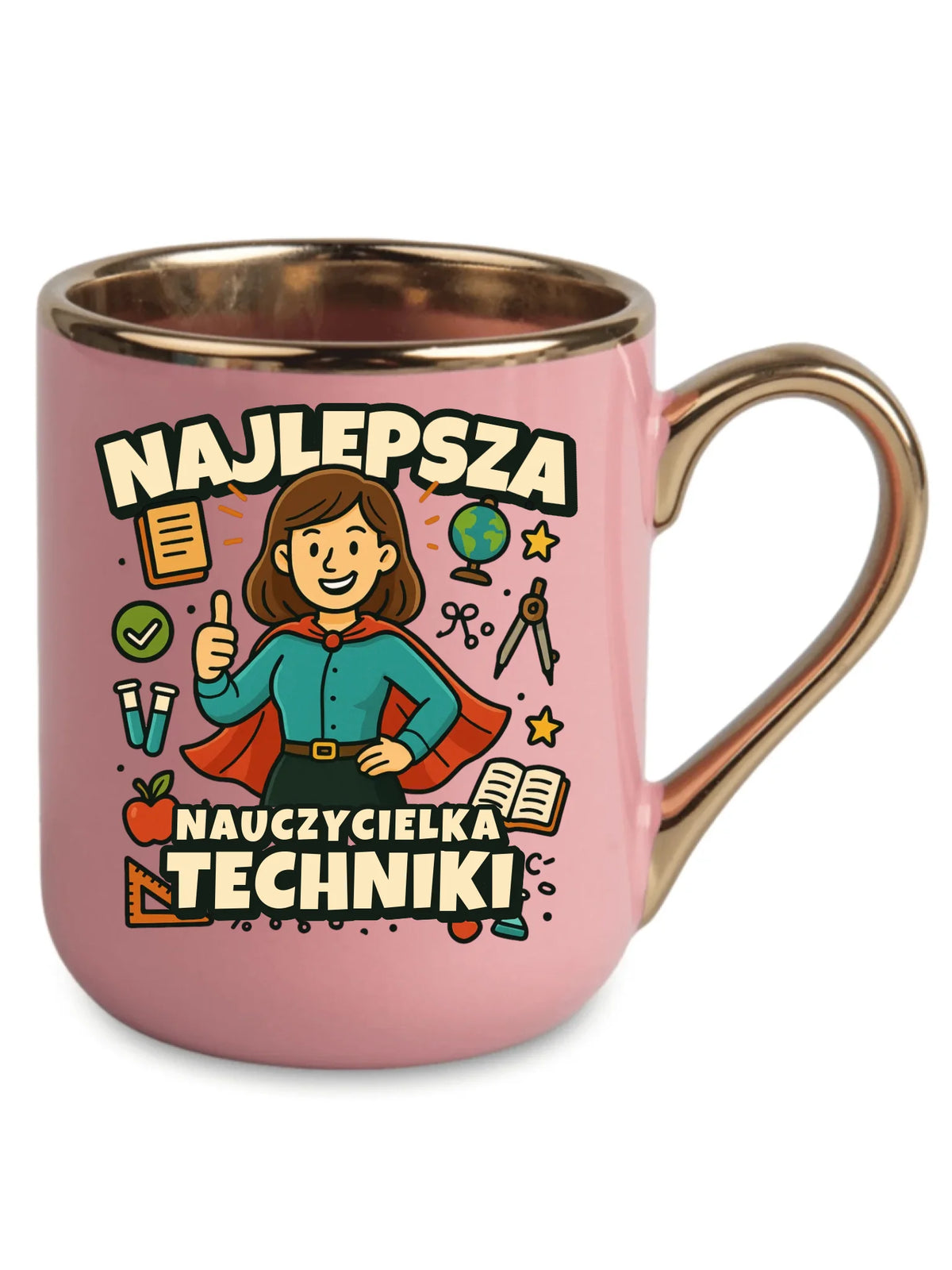 Najlepsza nauczycielka techniki | Kubek elegant na prezent N76