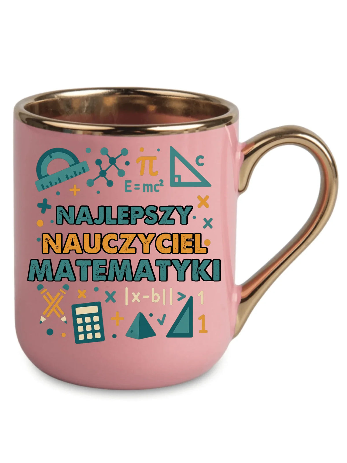 Najlepszy nauczyciel matematyki | Kubek elegant prezent dla nauczyciela N74