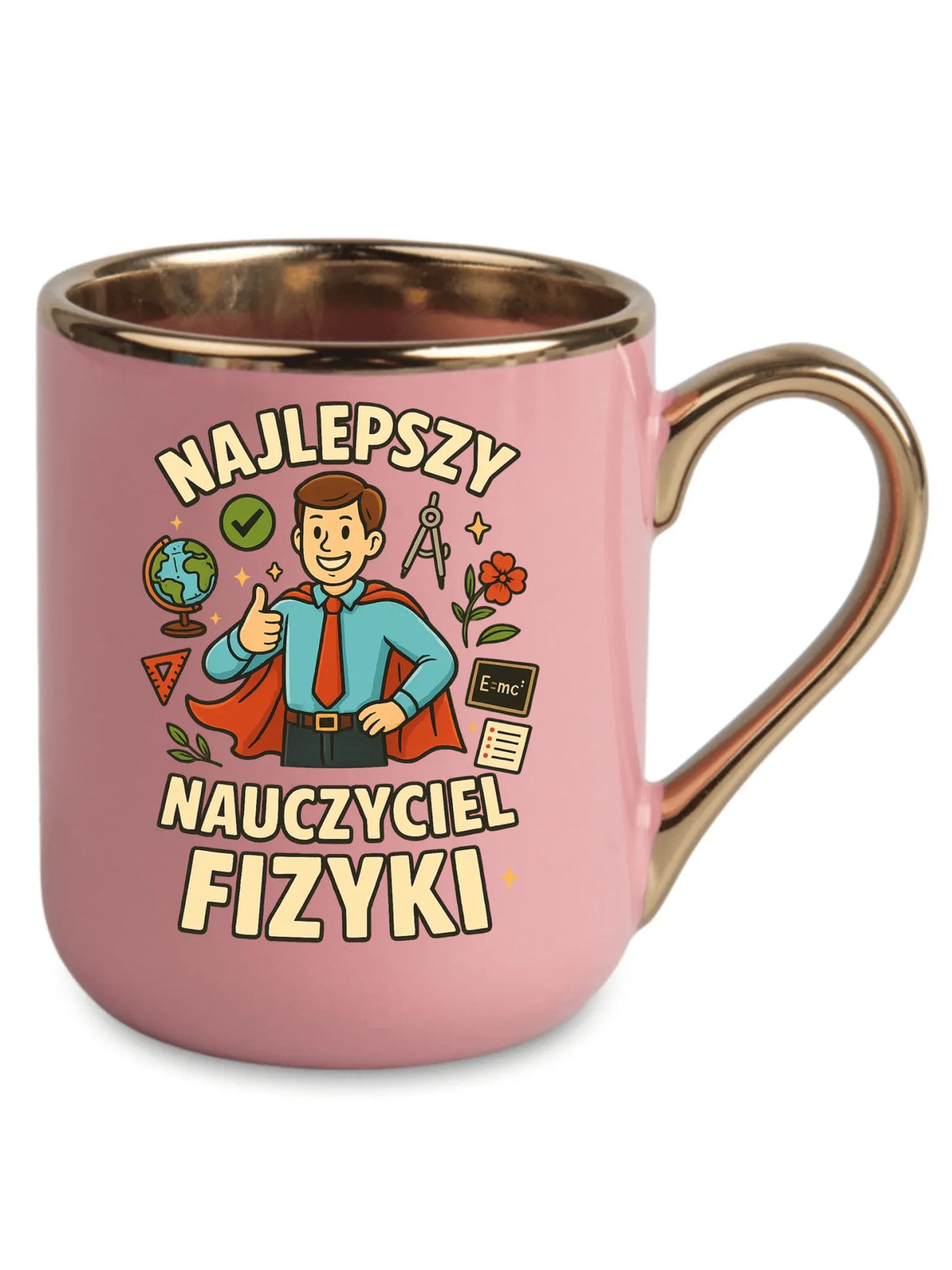 Najlepszy nauczyciel fizyki | Kubek elegant na prezent N22
