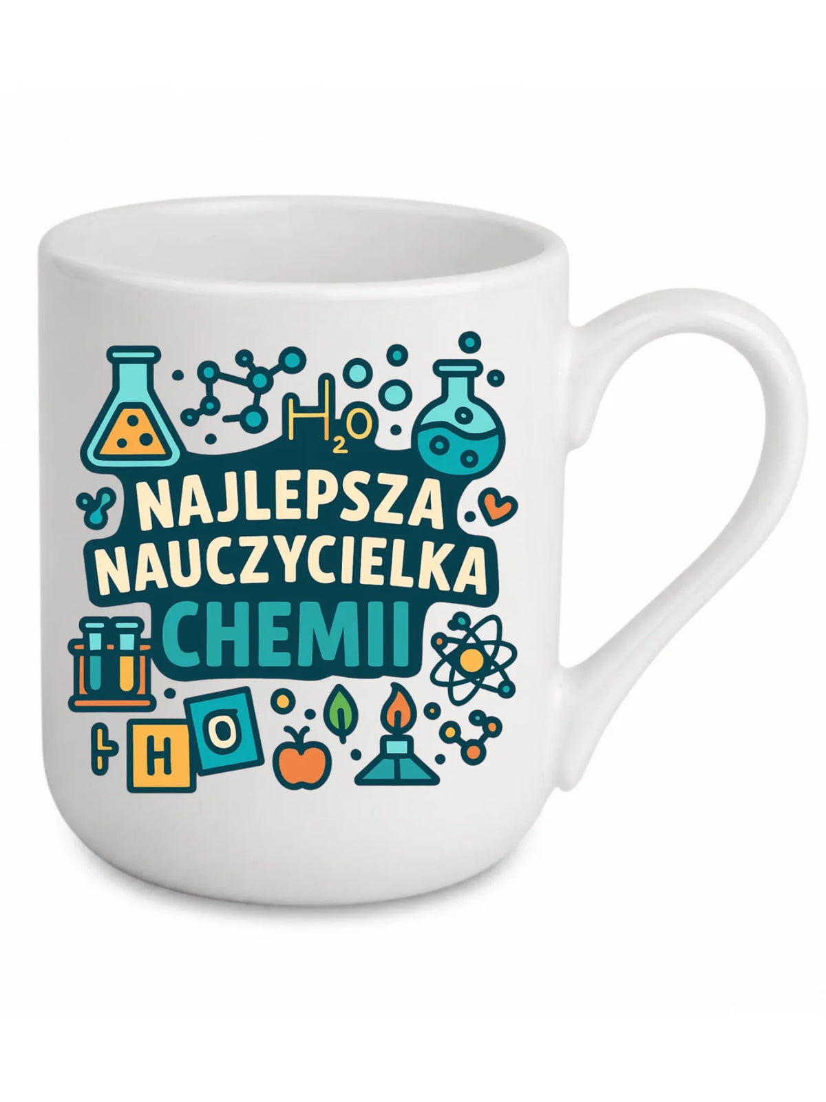 Najlepsza nauczycielka chemii | Kubek elegant prezent dla nauczycielki N44