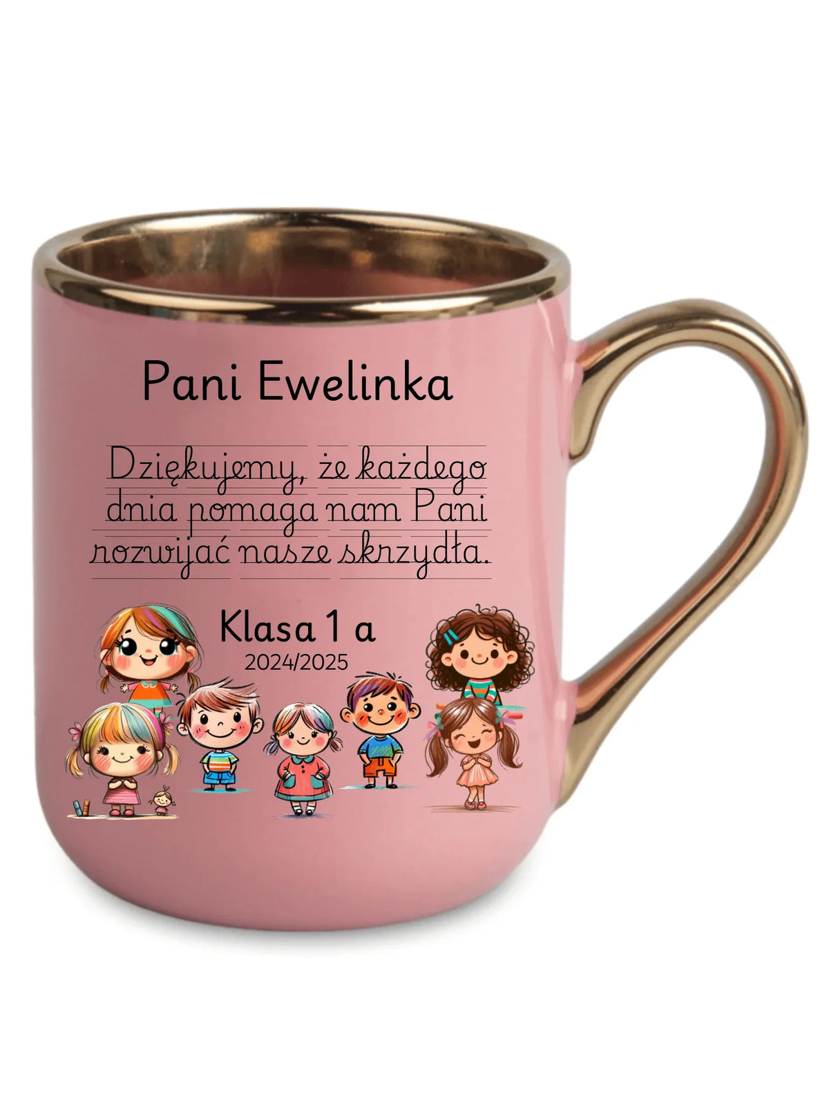 Podziękowanie od uczniów | Kubek elegant prezent dla nauczyciela N09