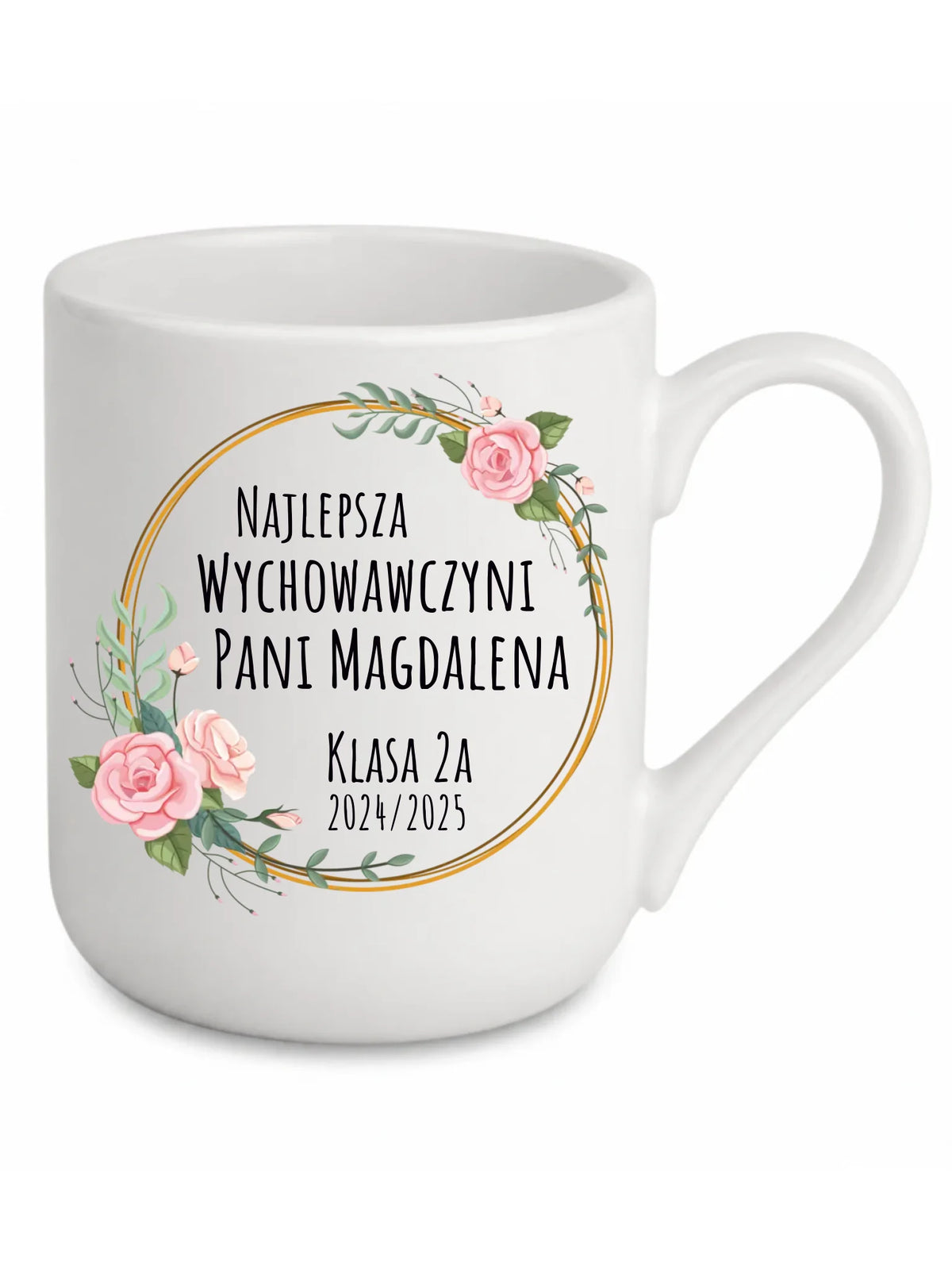 Prezent dla Wychowawczyni | Kubek elegant dla nauczyciela N02