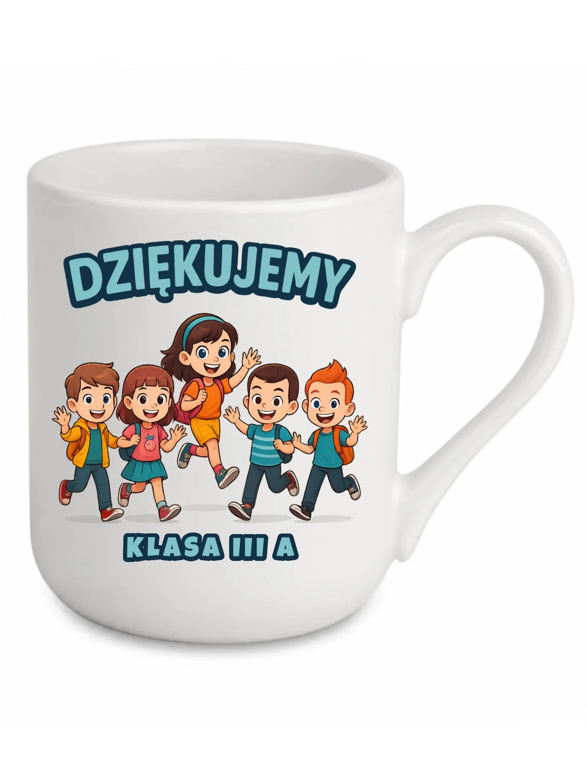 Podziękowanie od klasy dla nauczyciela | Kubek elegant prezent Zakończenie Roku Szkolnego N11