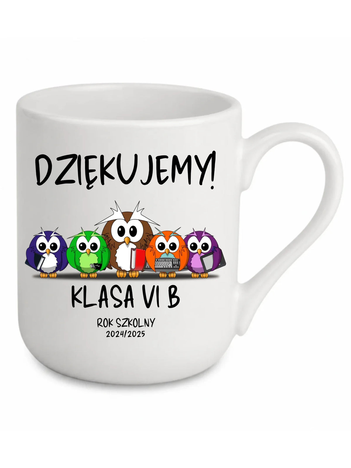Dziękujemy | Kubek elegant z podziękowaniem dla nauczyciela na prezent N04