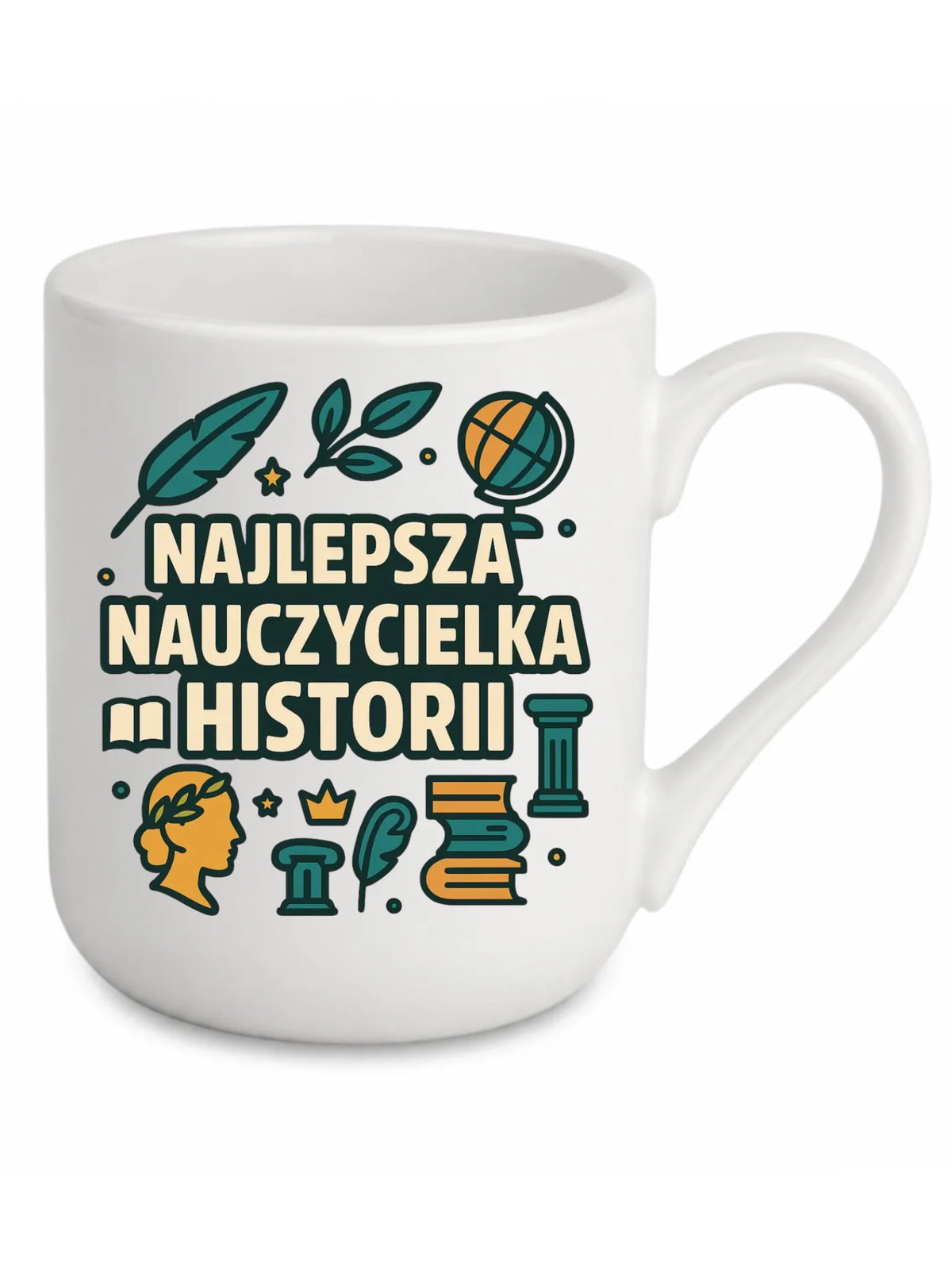 Najlepsza nauczycielka historii | Kubek elegant prezent dla nauczycielki N57