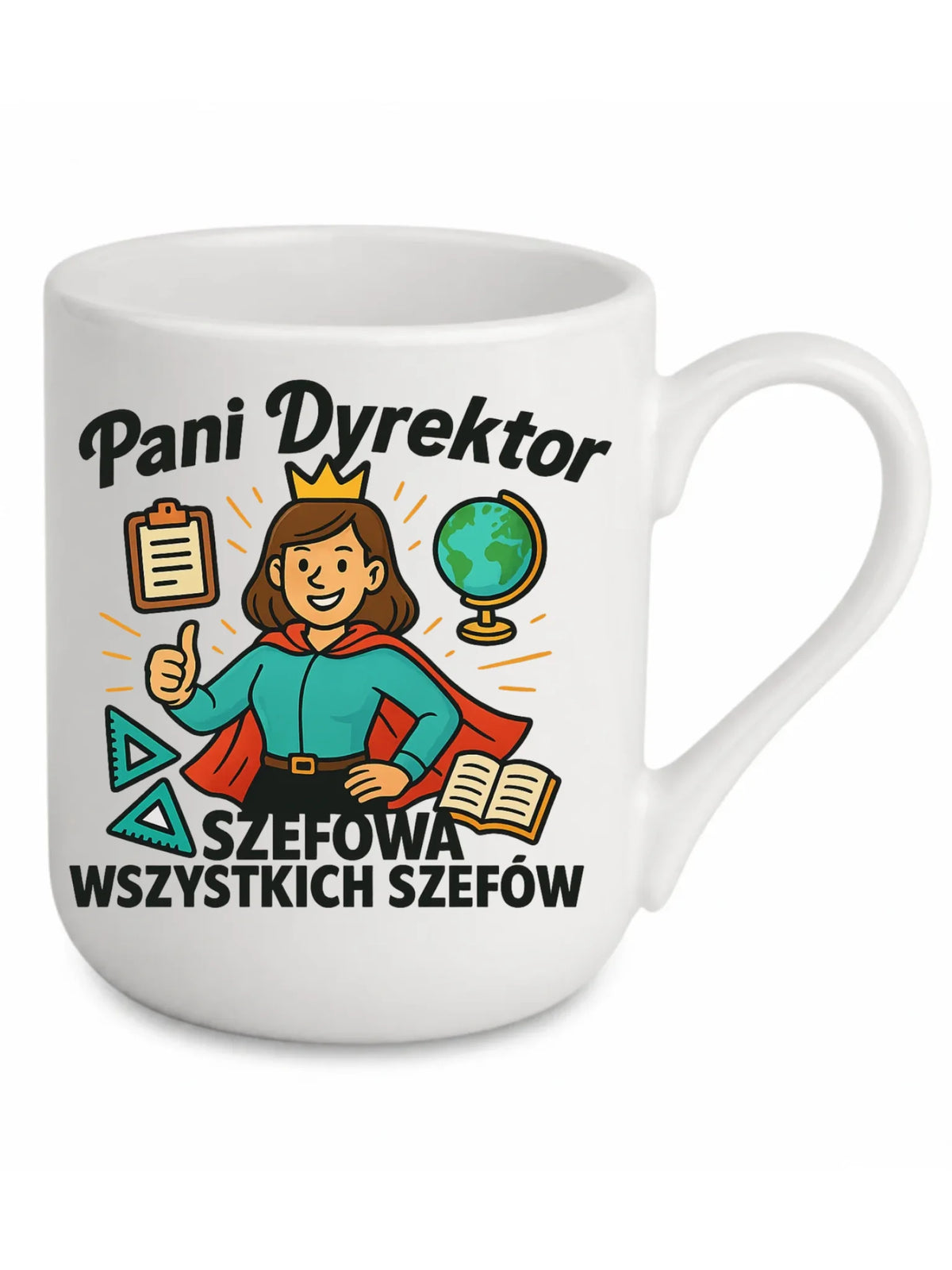 Szefowa wszystkich szefów | Kubek elegant dla Pani Dyrektor Szkoły N29