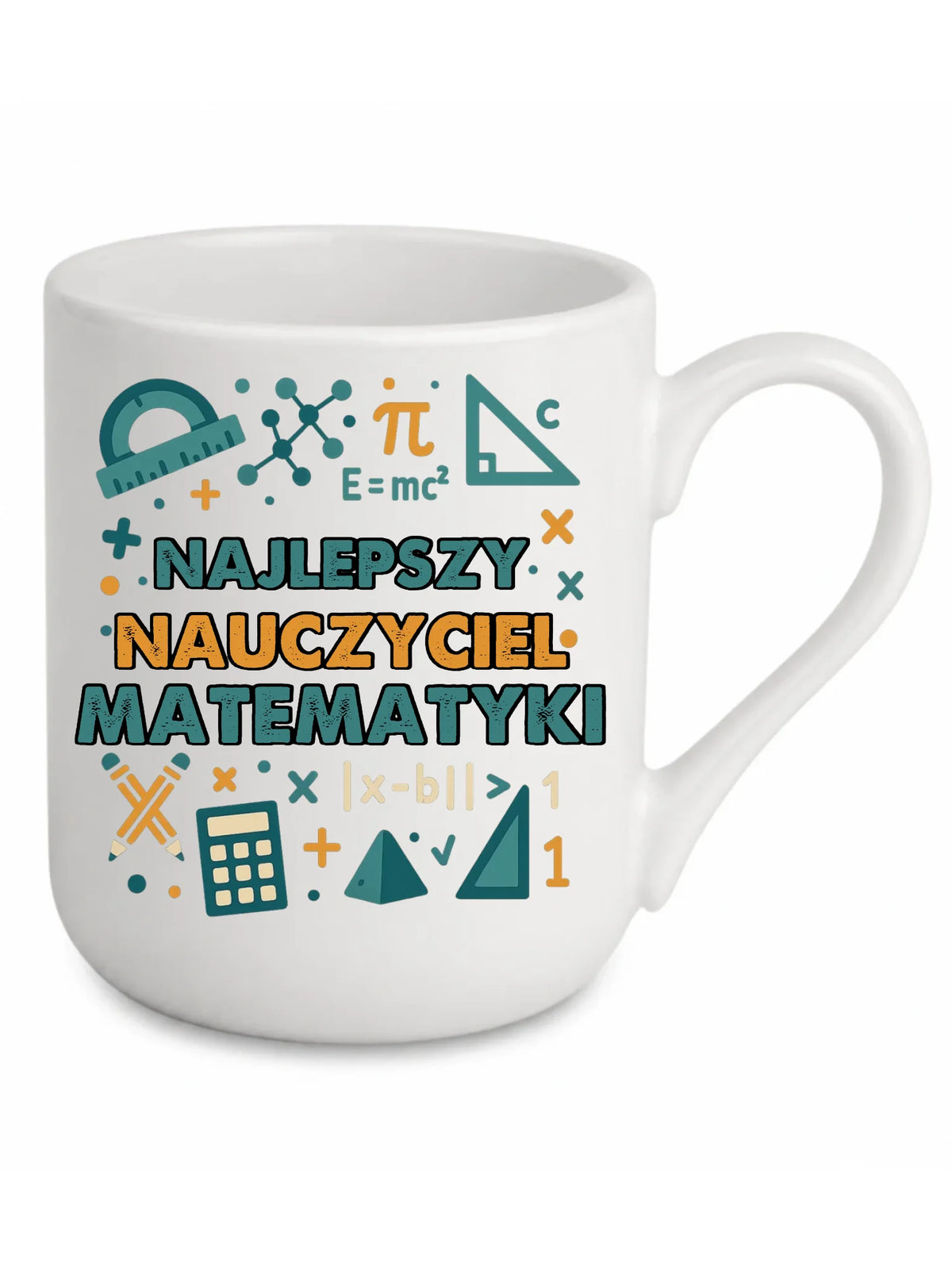 Najlepszy nauczyciel matematyki | Kubek elegant prezent dla nauczyciela N74