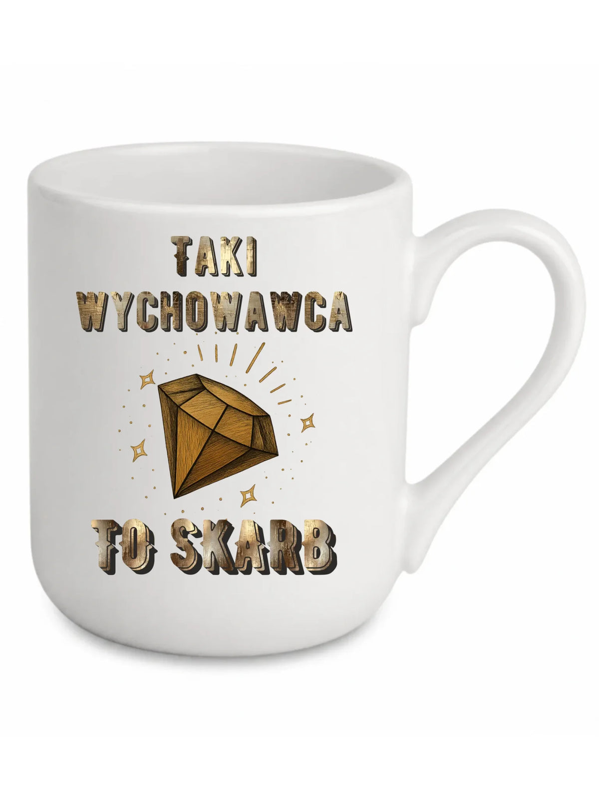 Taki wychowawca to skarb | Kubek elegant dla wychowawcy N86