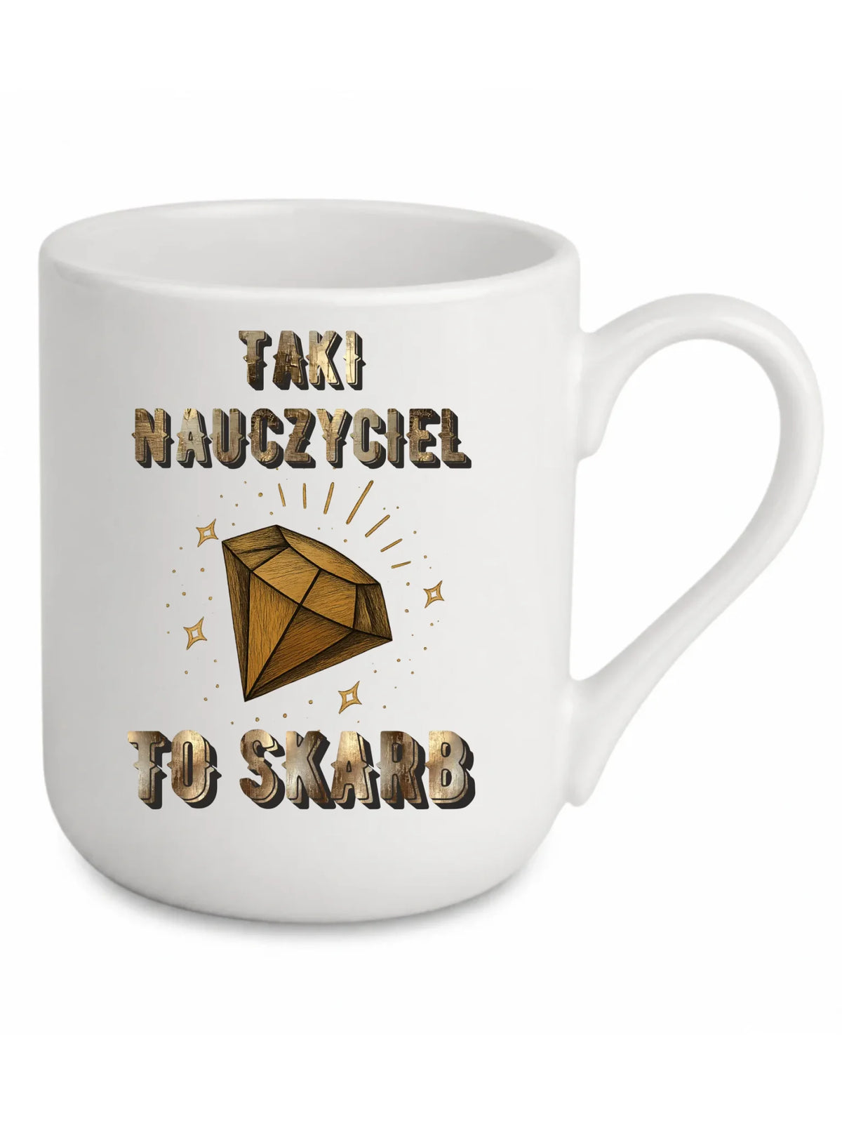 Taki nauczyciel to skarb | Kubek elegant dla nauczyciela N85