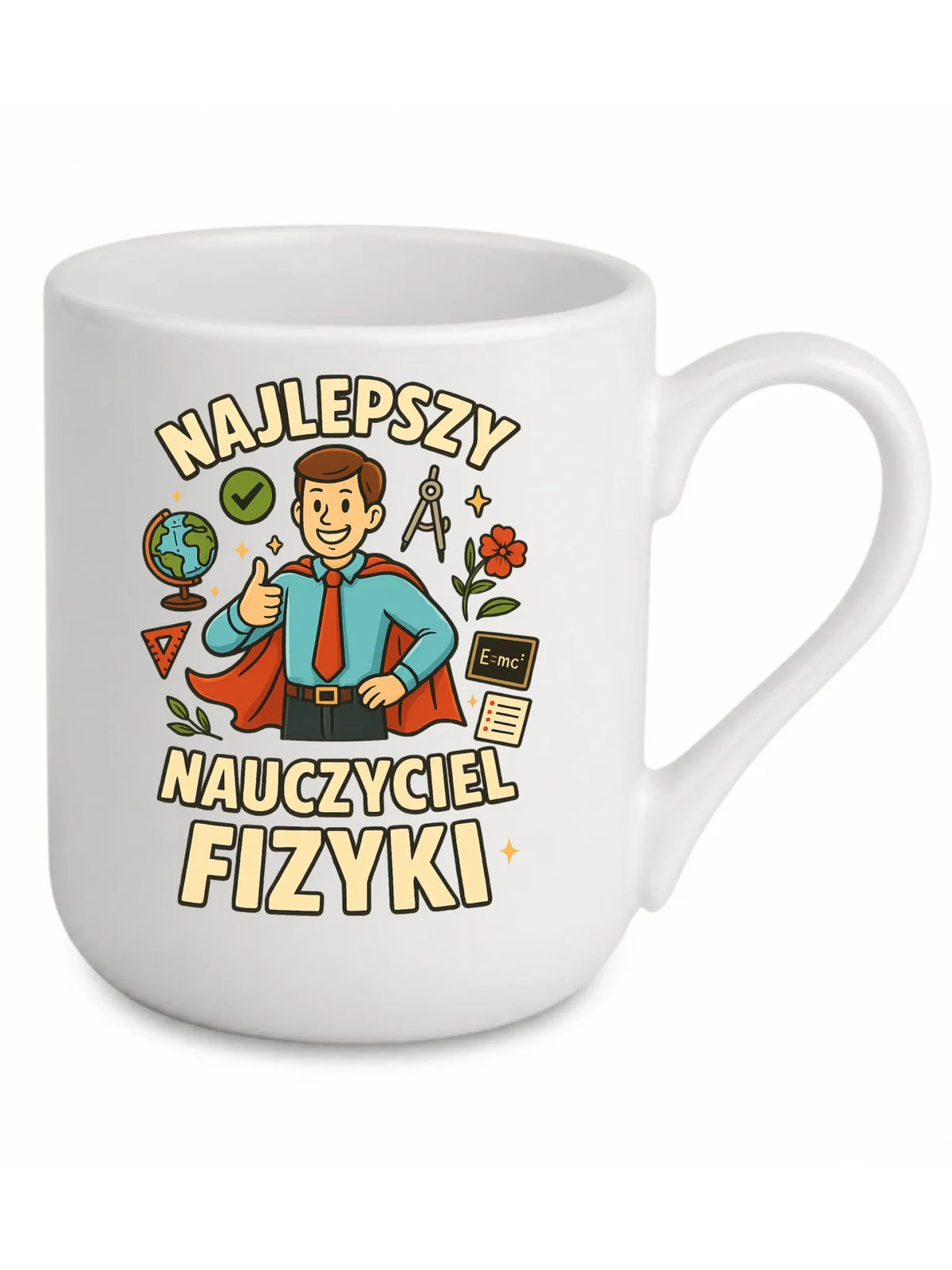 Najlepszy nauczyciel fizyki | Kubek elegant na prezent N22