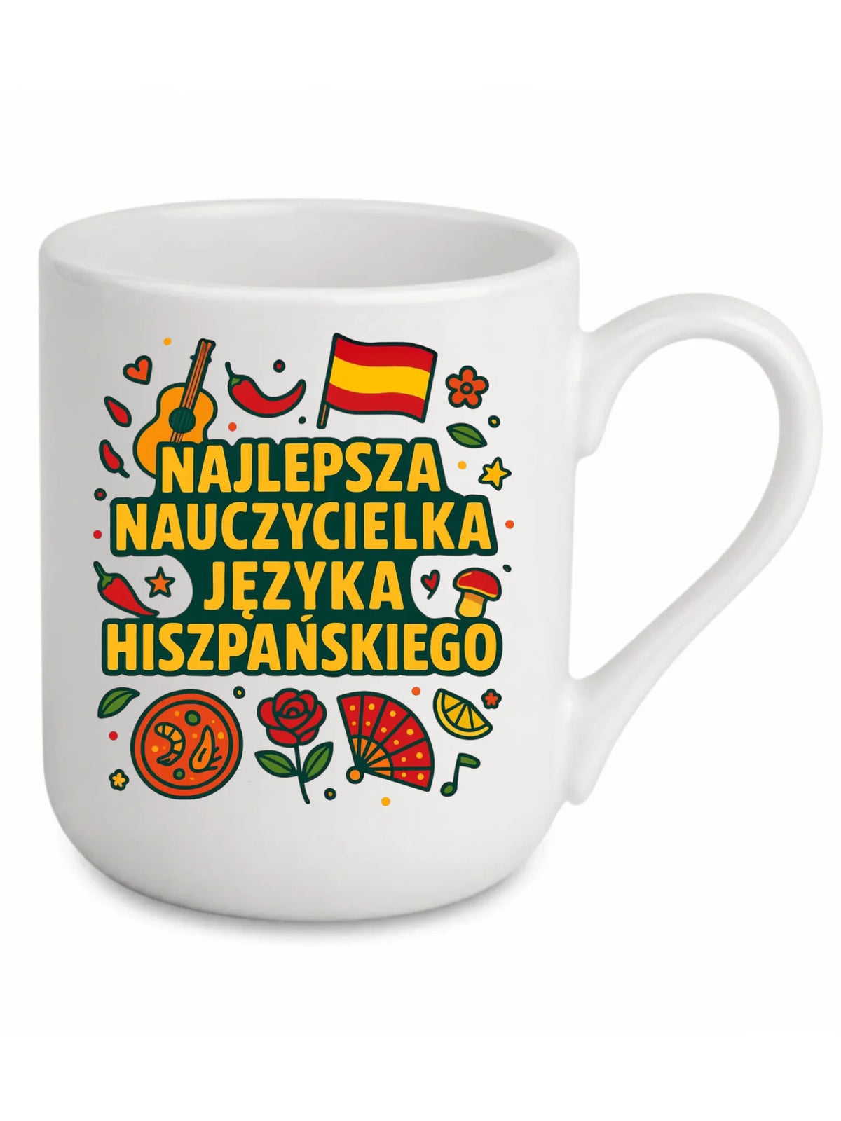 Nauczycielka języka hiszpańskiego | Kubek elegant na prezent N55