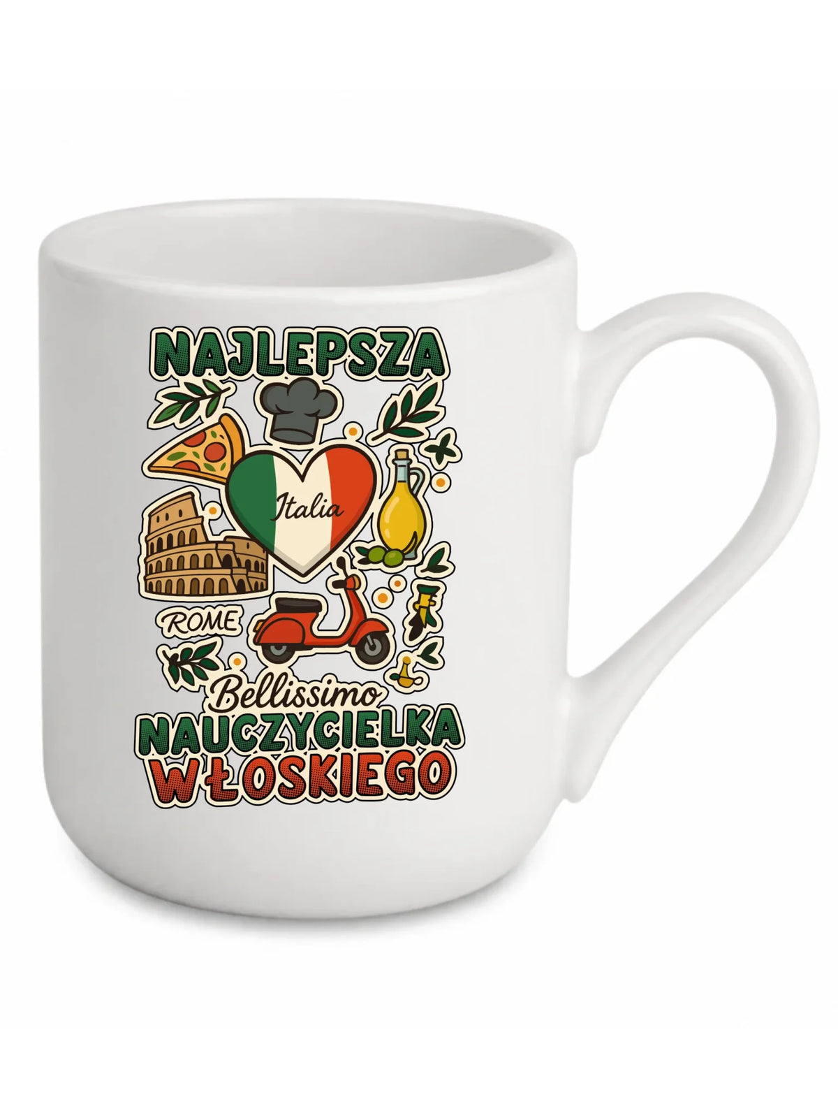 Nauczycielka języka włoskiego | Kubek elegant na prezent N56