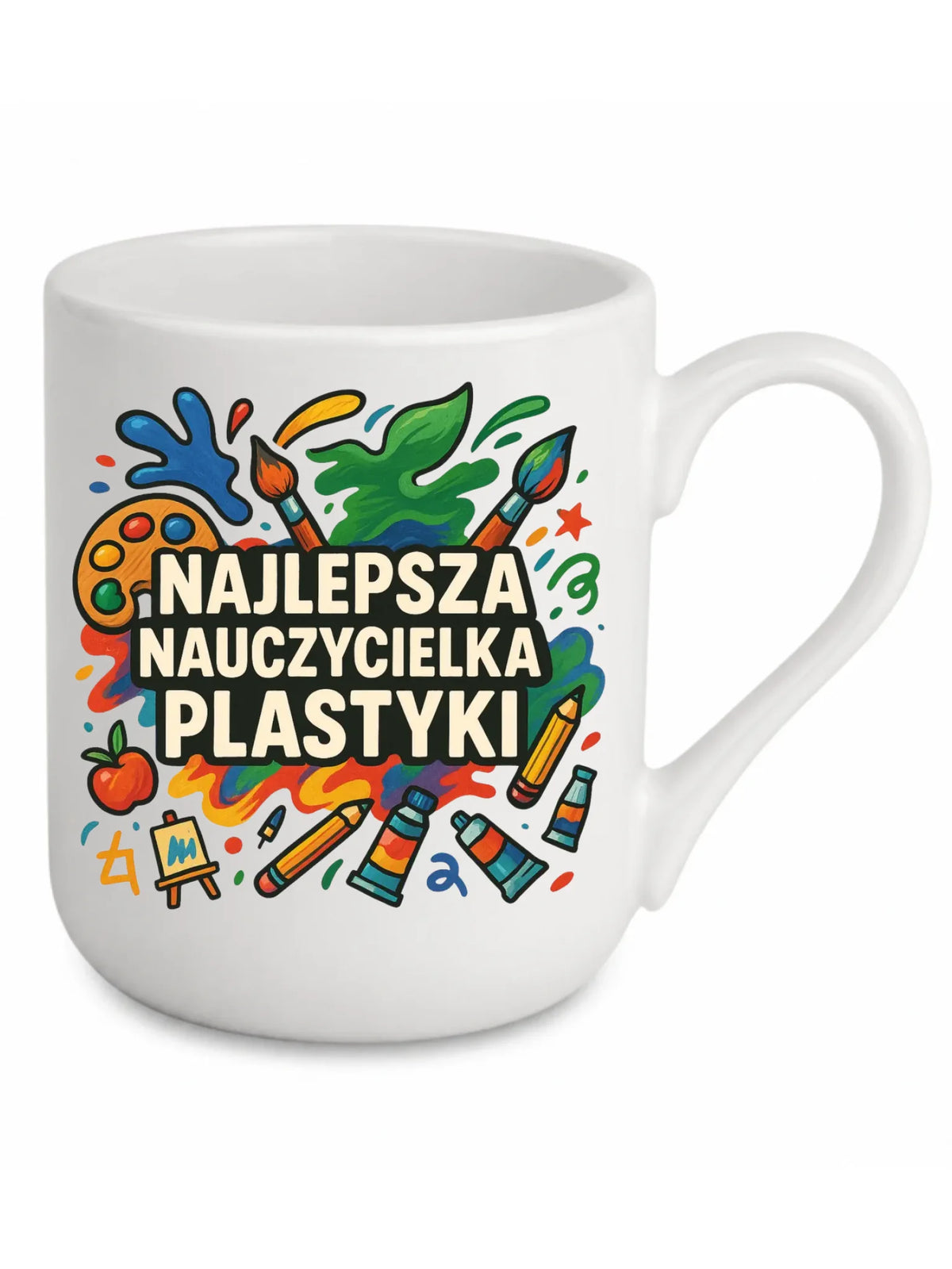 Najlepsza nauczycielka plastyki | Kubek elegant prezent dla nauczycielki N49