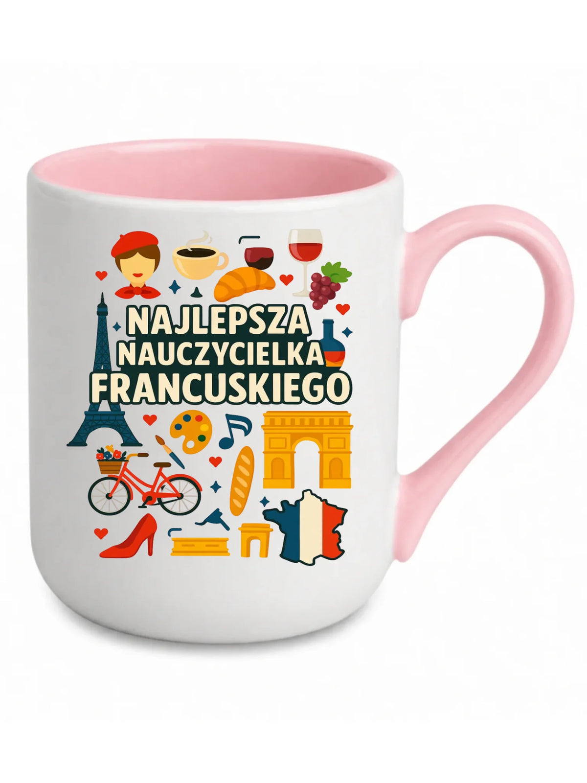 Nauczycielka języka francuskiego | Kubek elegant na prezent N58