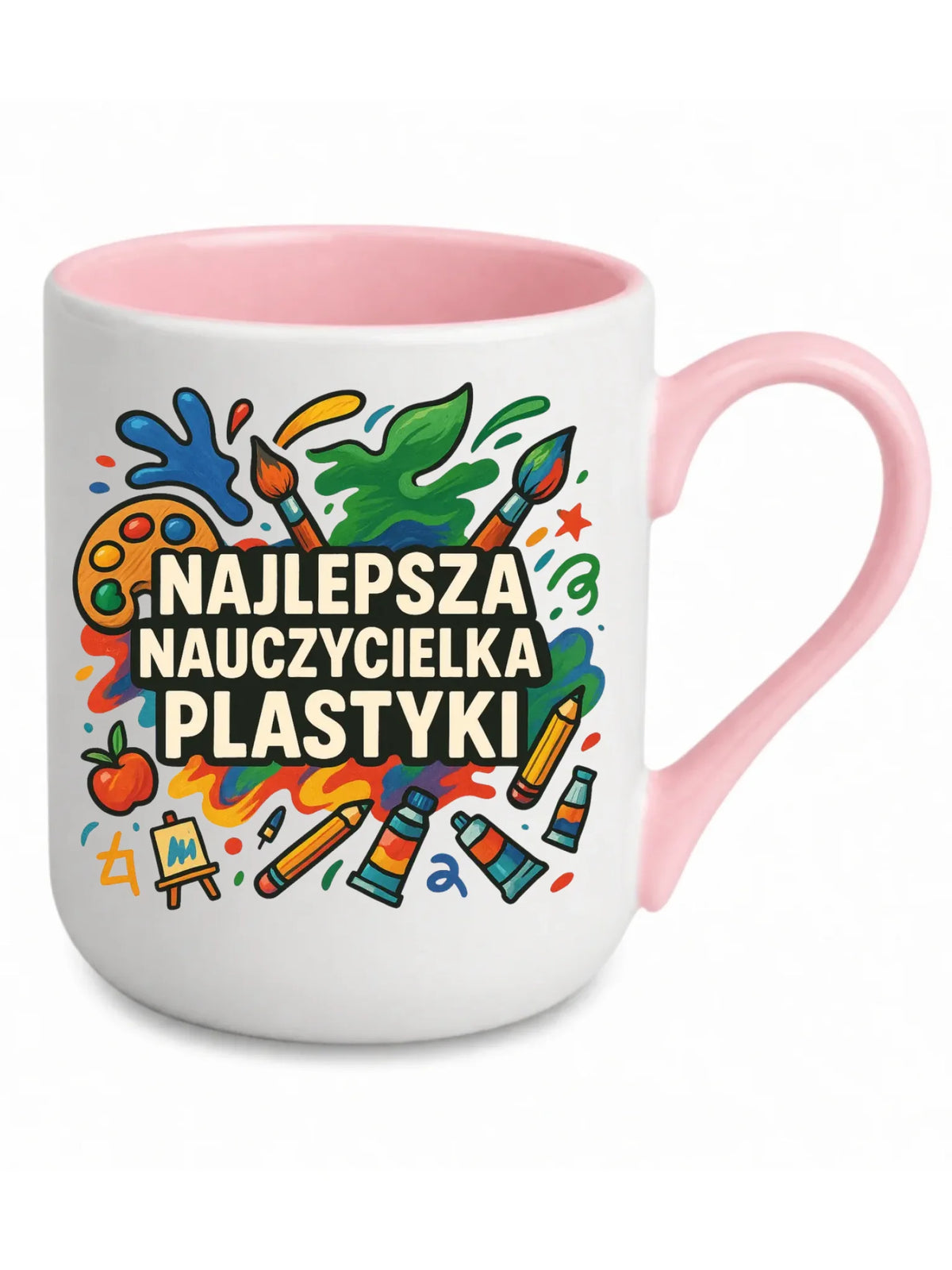 Najlepsza nauczycielka plastyki | Kubek elegant prezent dla nauczycielki N49