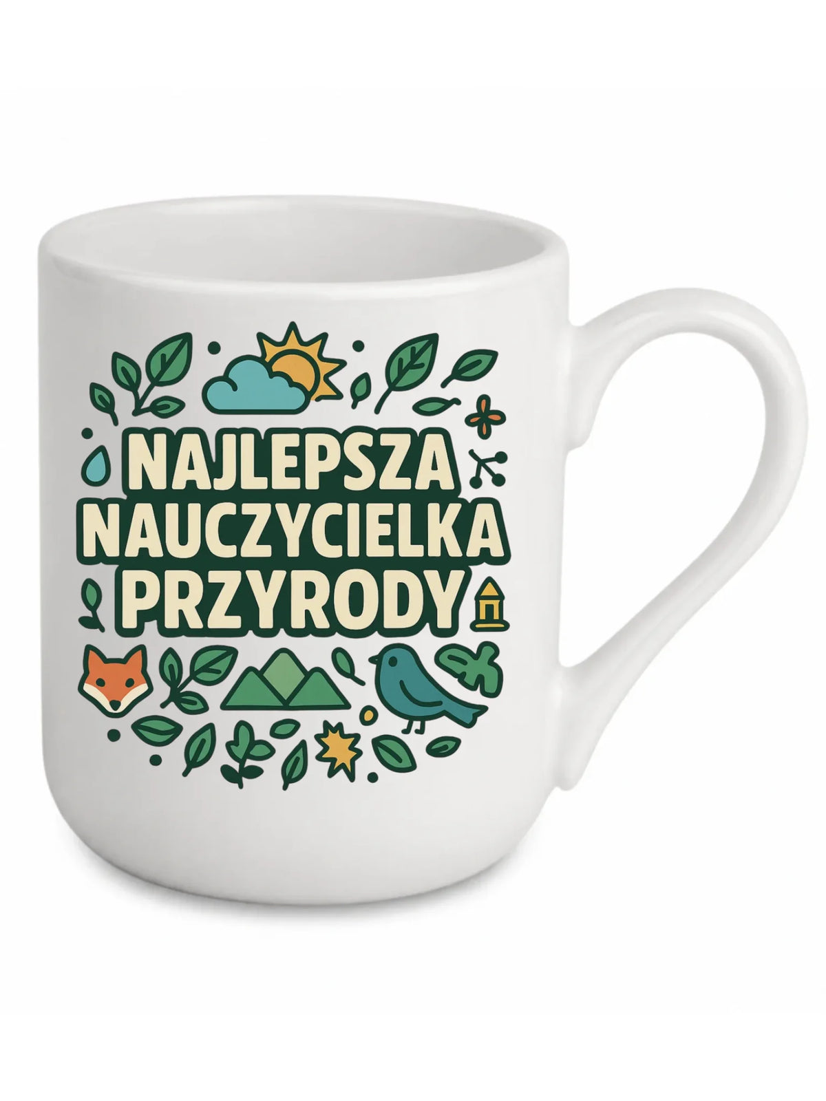 Najlepsza nauczycielka przyrody | Kubek elegant na prezent N64