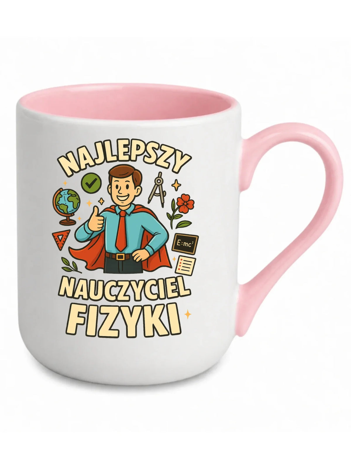 Najlepszy nauczyciel fizyki | Kubek elegant na prezent N22