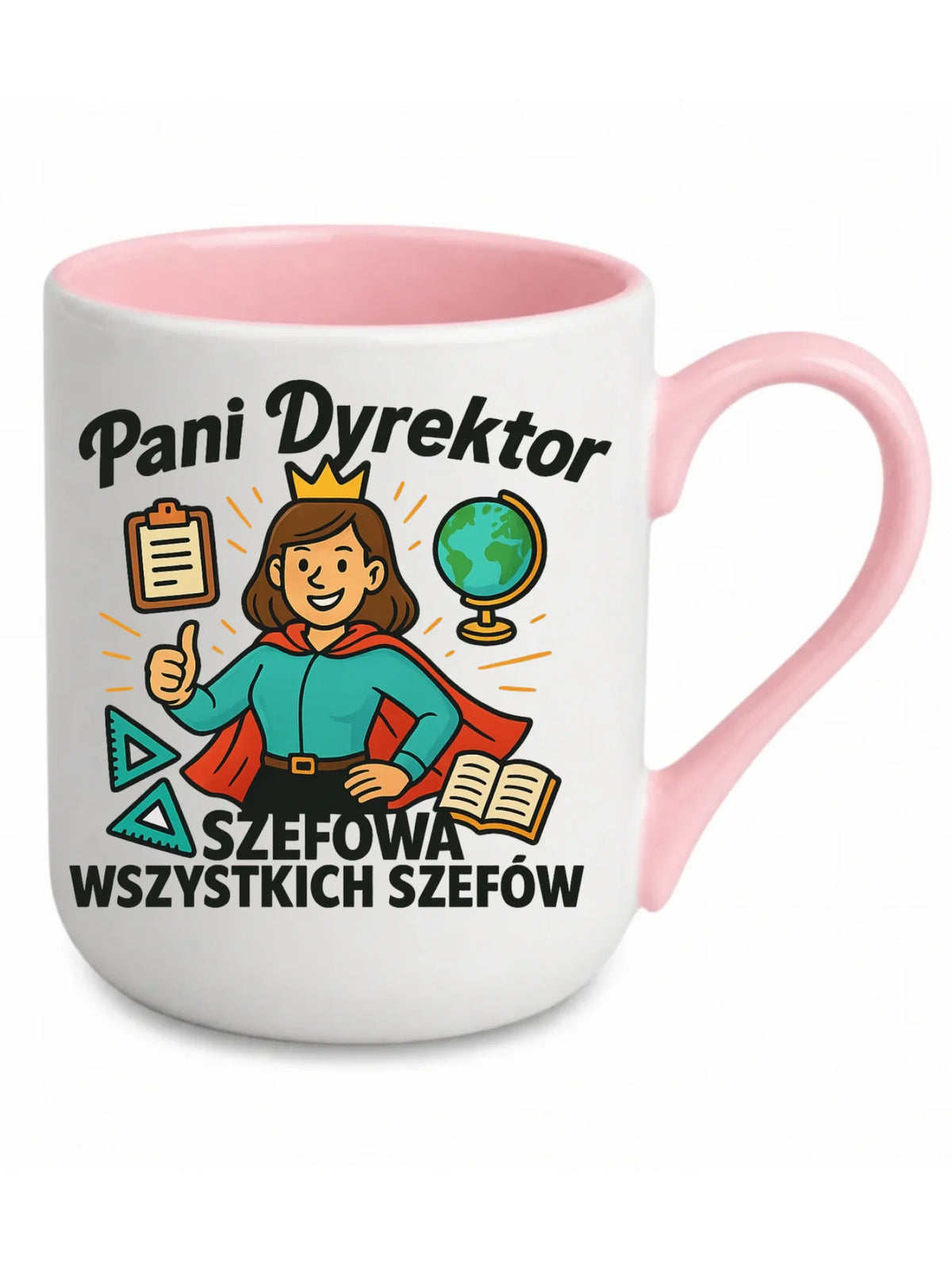 Szefowa wszystkich szefów | Kubek elegant dla Pani Dyrektor Szkoły N29