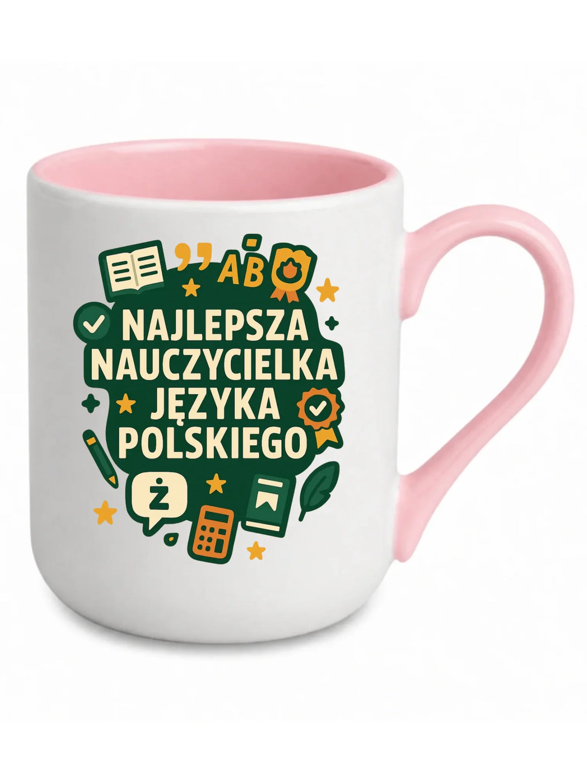 Najlepsza nauczycielka języka polskiego | Kubek elegant na prezent N75