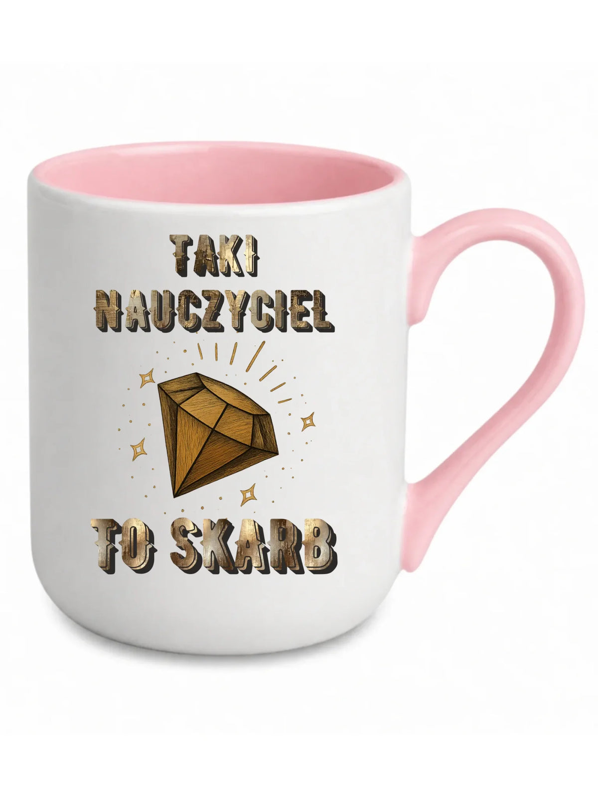 Taki nauczyciel to skarb | Kubek elegant dla nauczyciela N85