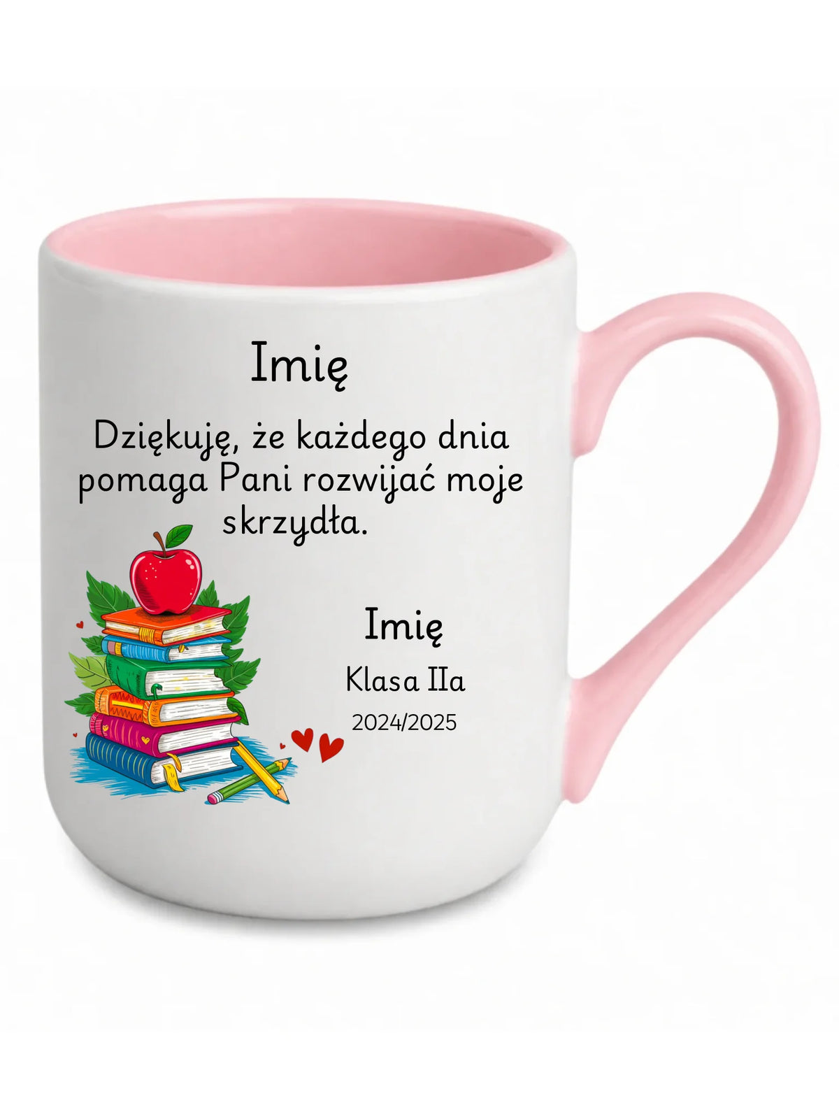 Podziękowanie dla nauczycielki | Kubek elegant prezent na Zakończenie Roku Szkolnego N10