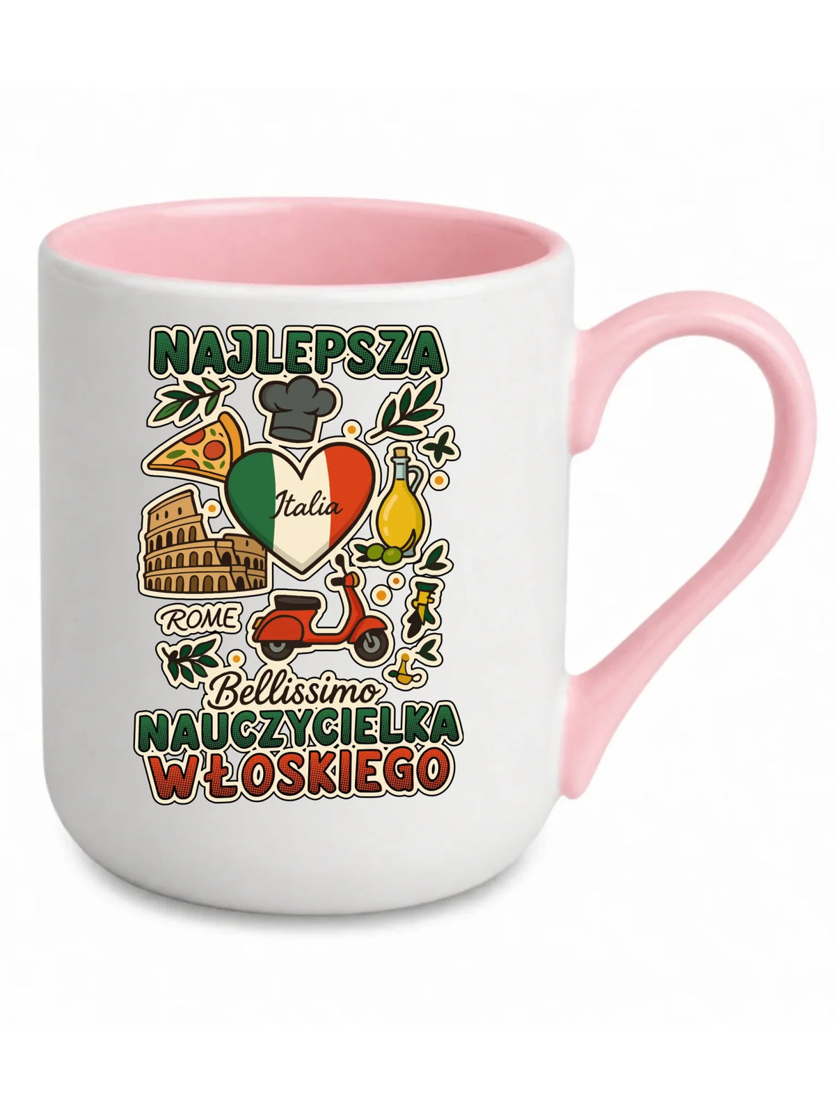 Nauczycielka języka włoskiego | Kubek elegant na prezent N56
