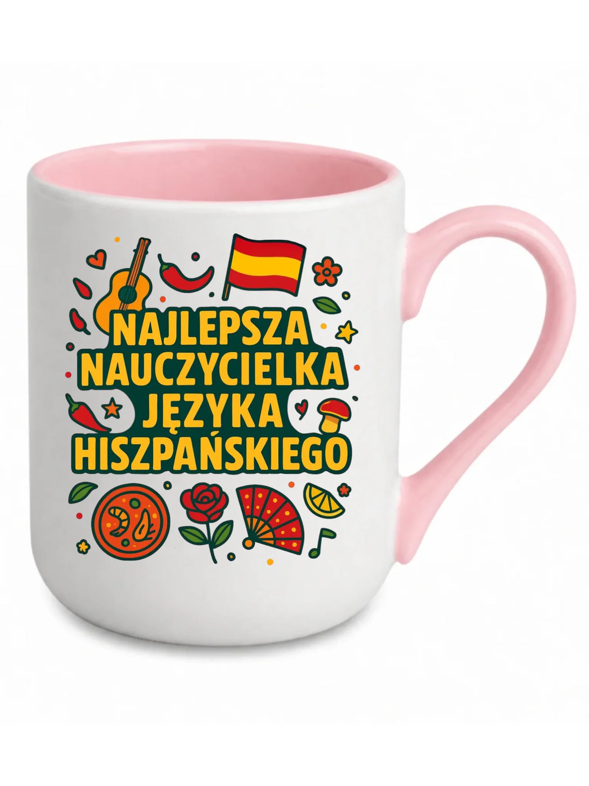 Nauczycielka języka hiszpańskiego | Kubek elegant na prezent N55