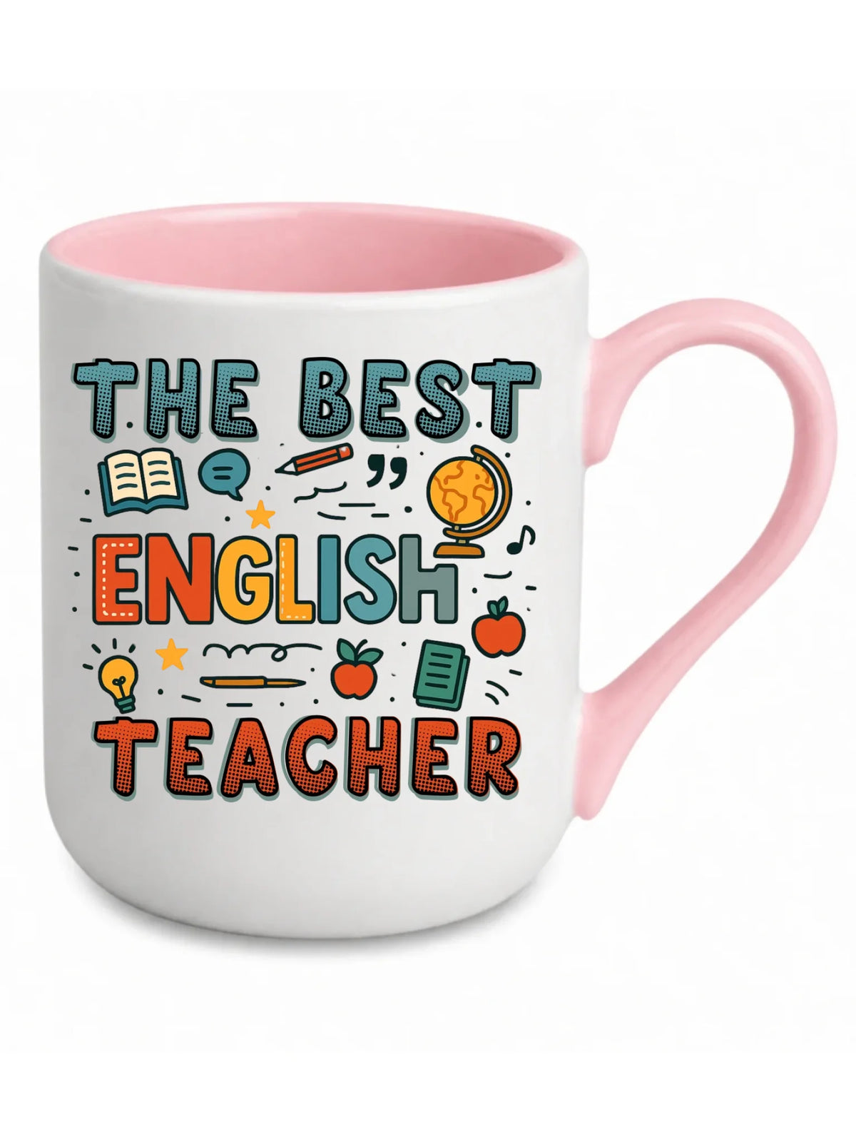 The best english teacher | Kubek elegant dla nauczyciela angielskiego N53