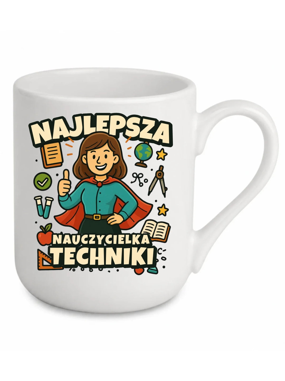 Najlepsza nauczycielka techniki | Kubek elegant na prezent N76