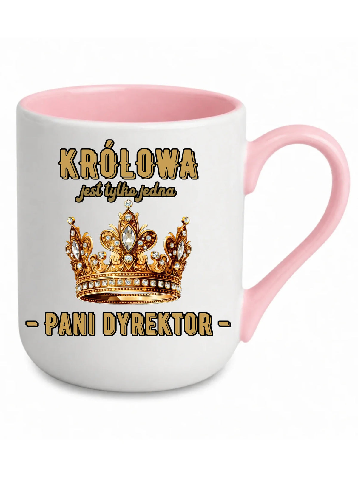 Królowa jest tylko jedna | Kubek elegant prezent dla dyrektorki szkoły N78